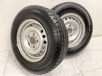 Kompletta Sommarhjul 2 st | SLÄP 5x112 4.5x13 ET30 63.4 + 185/70 R13 90N GT Radial ST-4000 KargoMax XL | V11-2010 | 5.5|5.5 mm