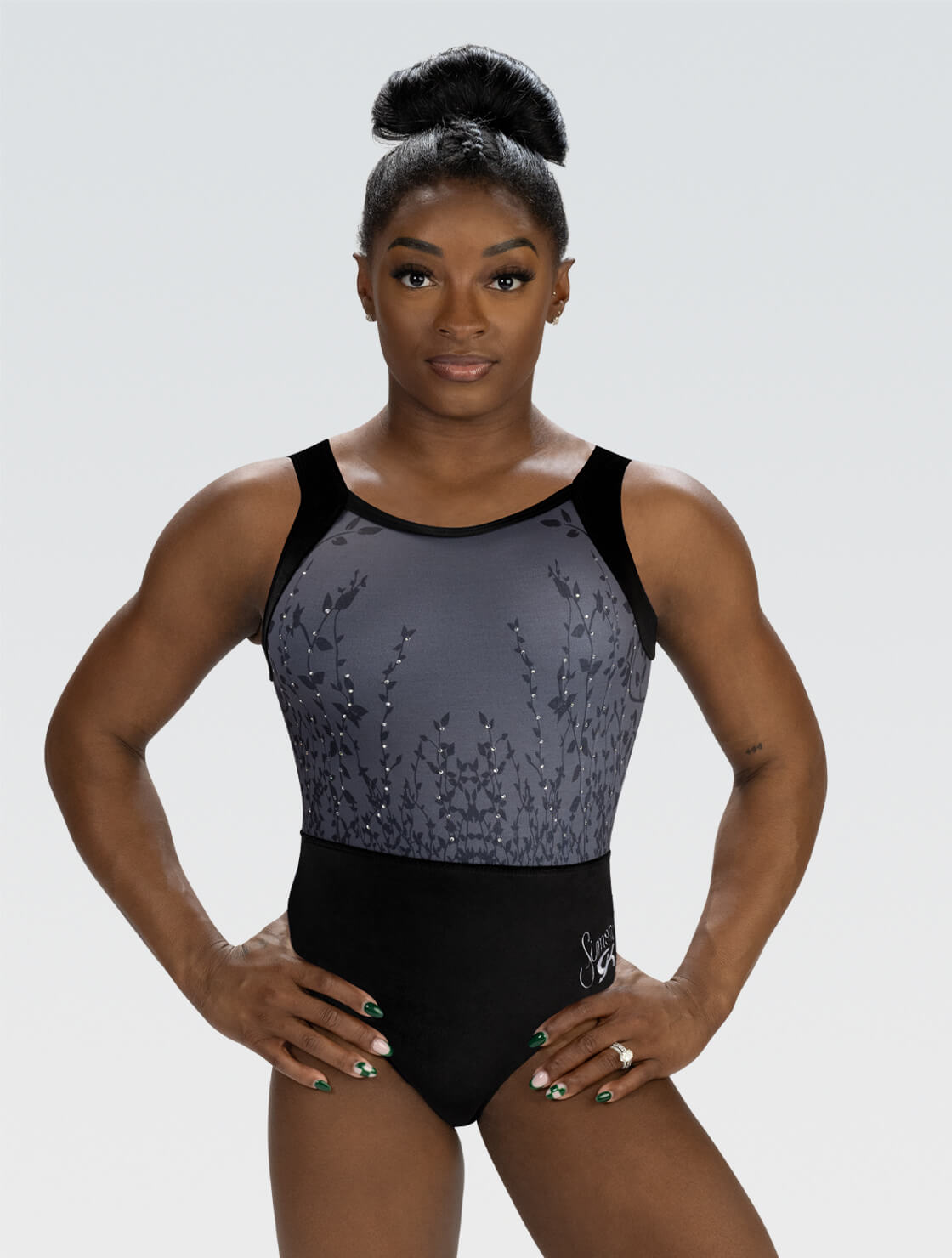 Simone Biles Rooted Power Tank Leotard