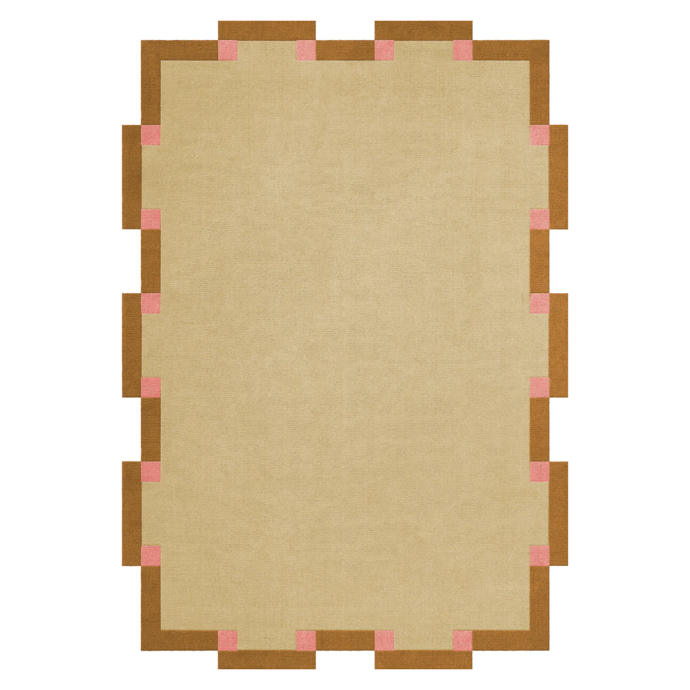 Teklan Fregio Wool Rug - LAYERED