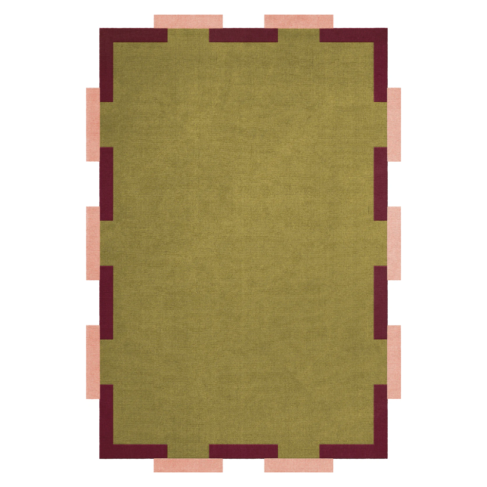 Teklan Fregio Wool Rug - LAYERED - 3