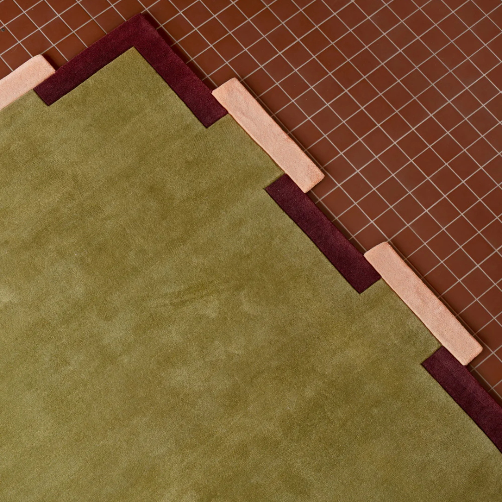 Teklan Fregio Wool Rug - LAYERED - 5