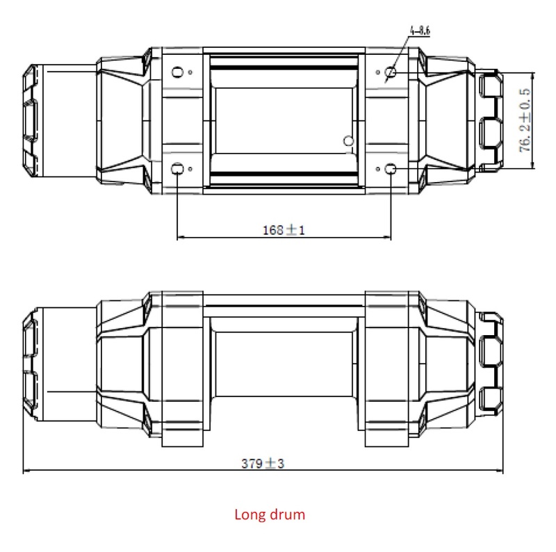 Vinsch Bronco 4500 HDQS (2045kg Radiostyrd) - 3