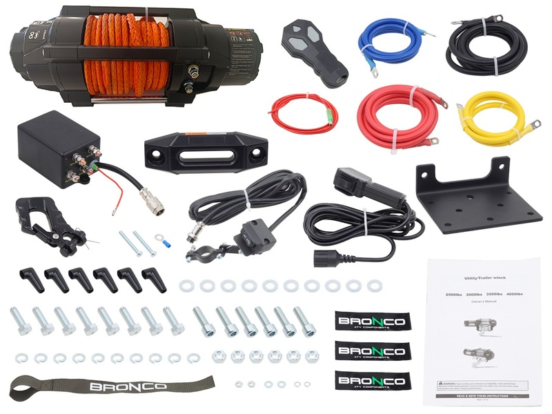 Vinsch Bronco 4500 HDQS (2045kg Radiostyrd) - 2