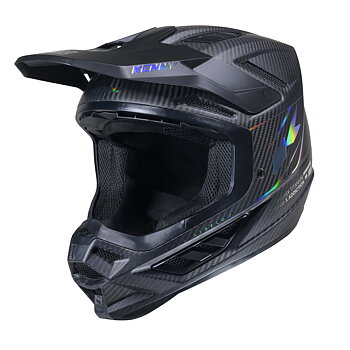 KENNY TITANIUM CARBON HELMET CARBON MATT HOLOGRAPHIC