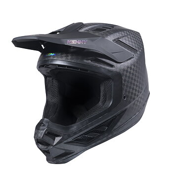 KENNY TITANIUM CARBON HELMET BIG CARBON MATT HOLOGRAPHIC
