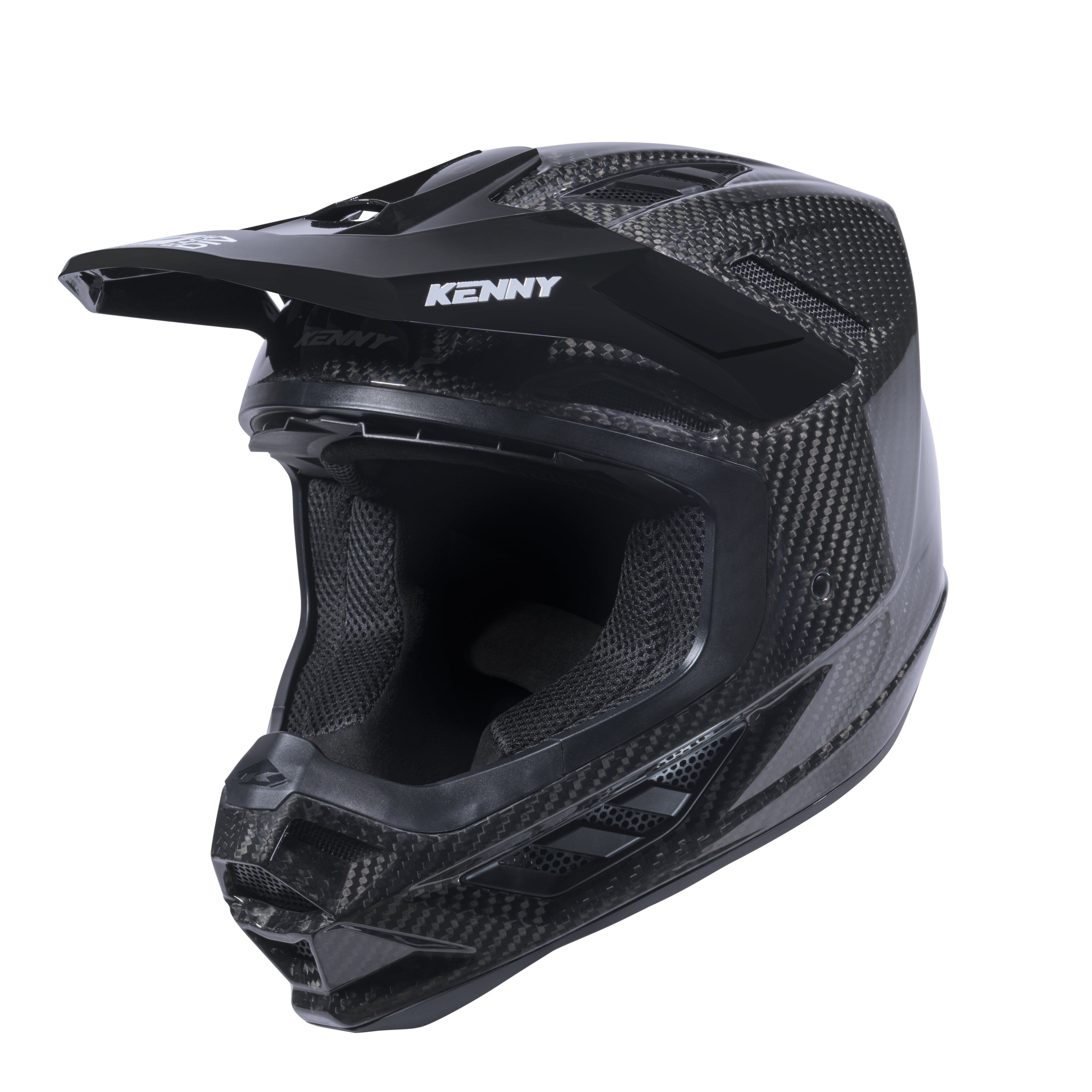 KENNY TITANIUM CARBON HELMET CARBON SHINY