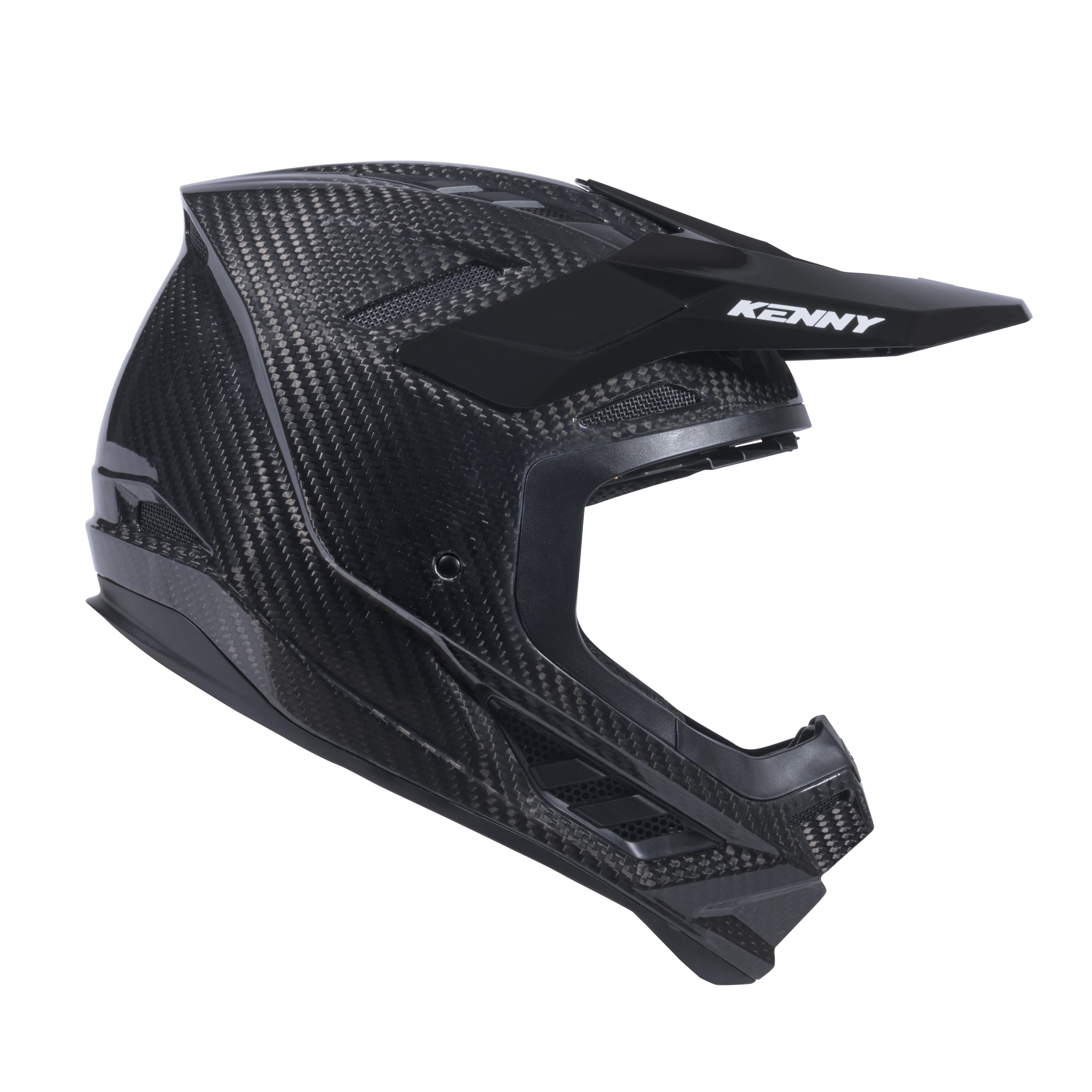 KENNY TITANIUM CARBON HELMET CARBON SHINY - 2