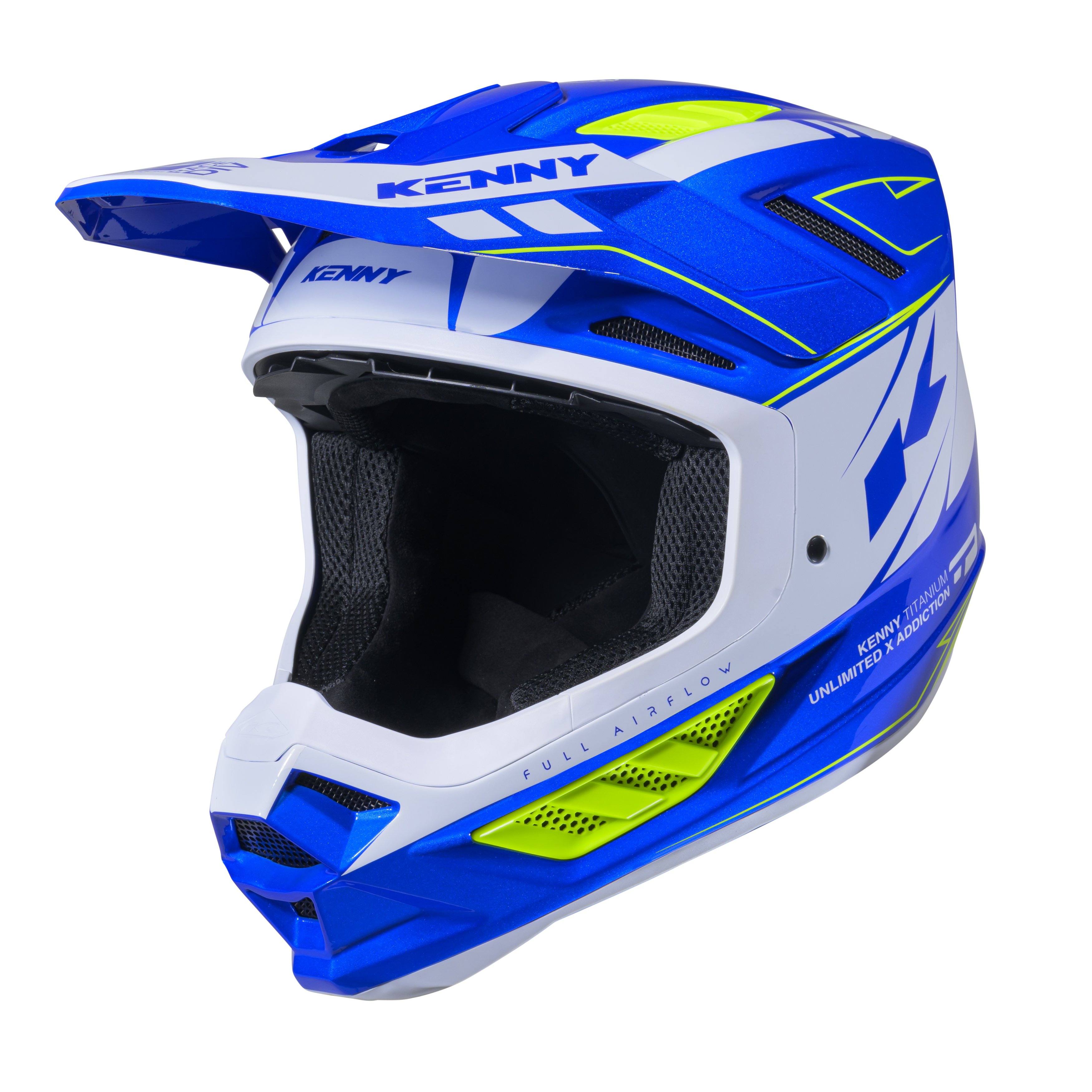 KENNY TITANIUM GRAPHIC HELMET CANDY BLUE