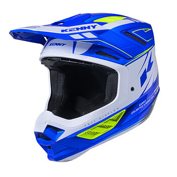 KENNY TITANIUM GRAPHIC HELMET CANDY BLUE