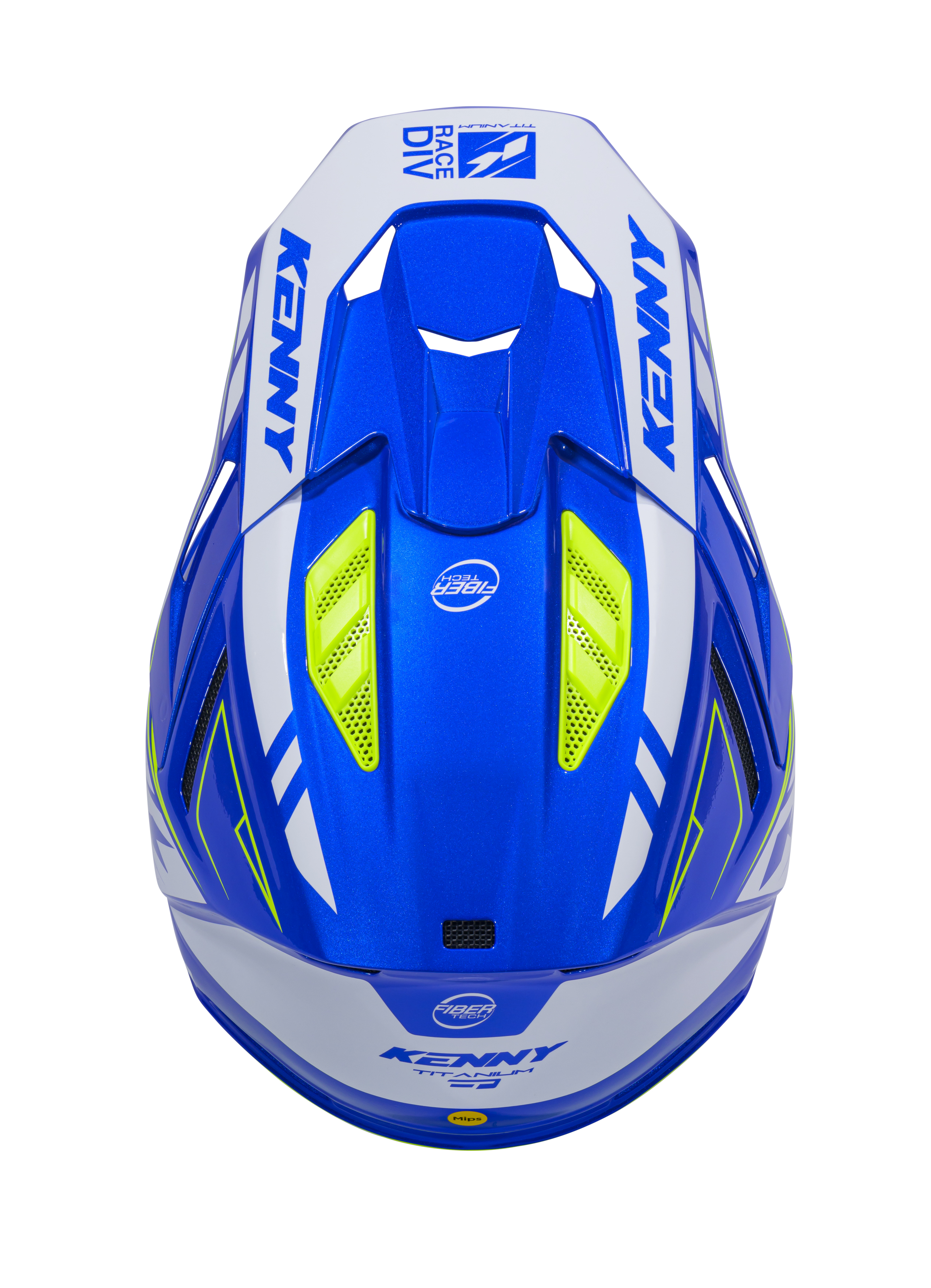 KENNY TITANIUM GRAPHIC HELMET CANDY BLUE - 4