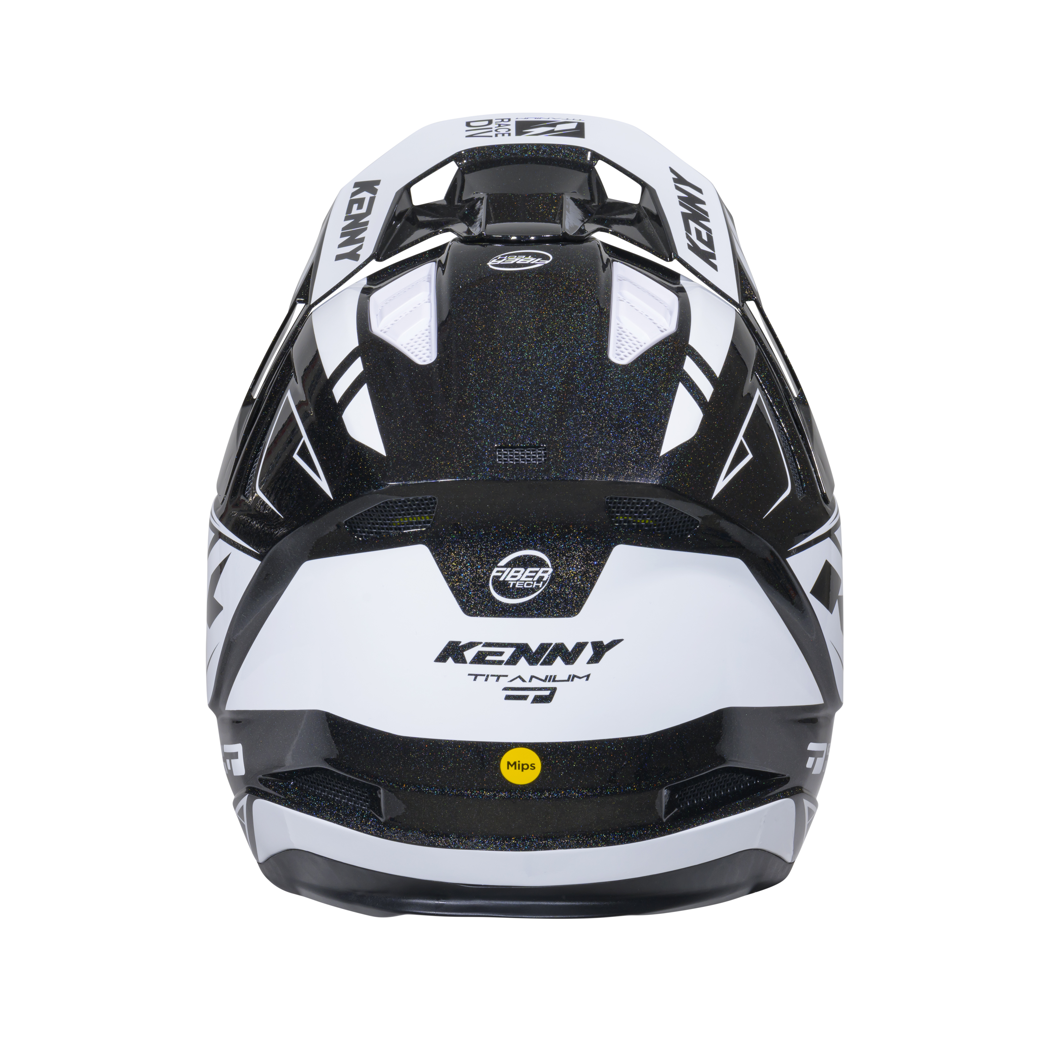 KENNY TITANIUM GRAPHIC HELMET CHAMELEON BLACK - 3
