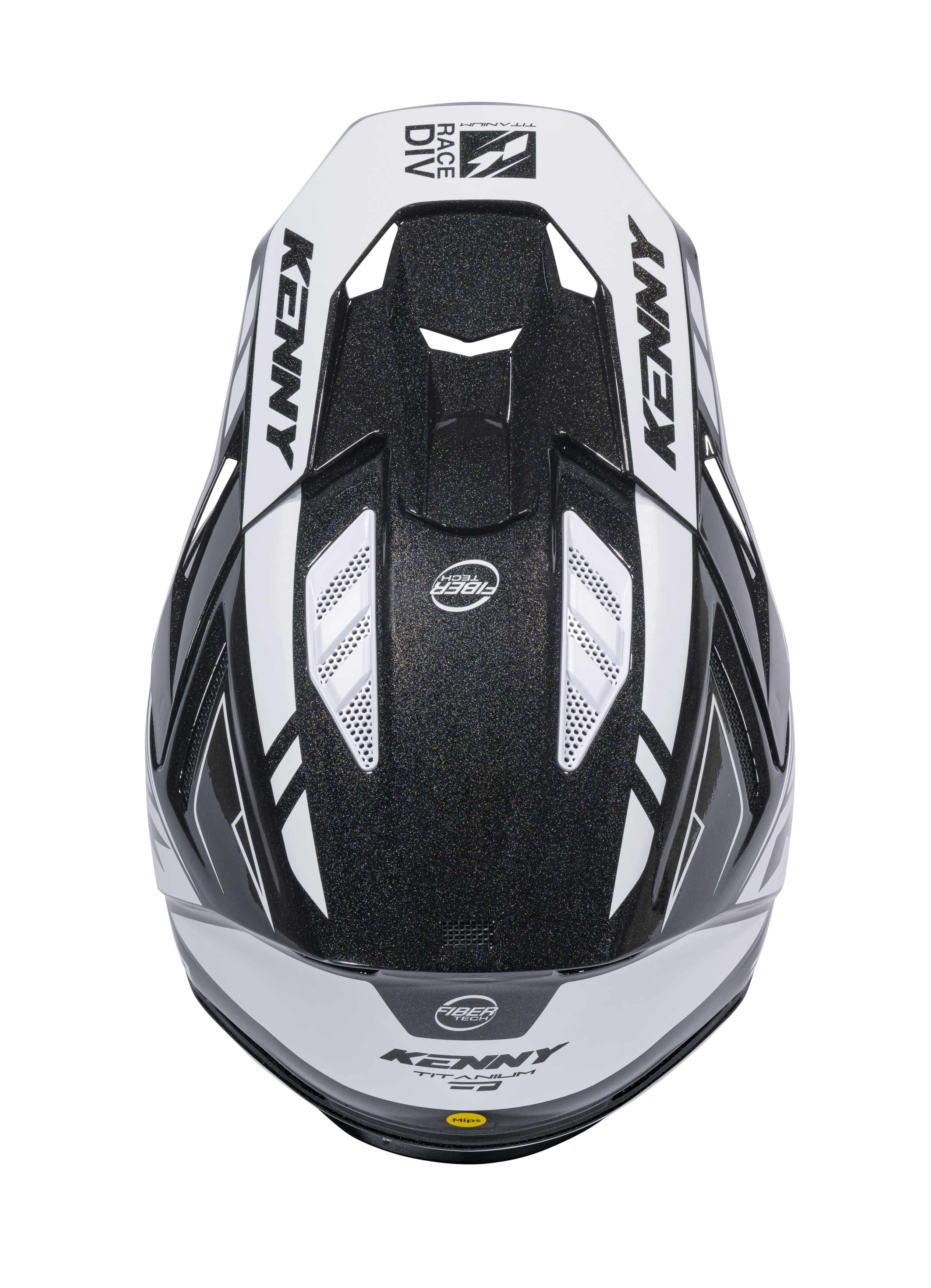 KENNY TITANIUM GRAPHIC HELMET CHAMELEON BLACK - 4
