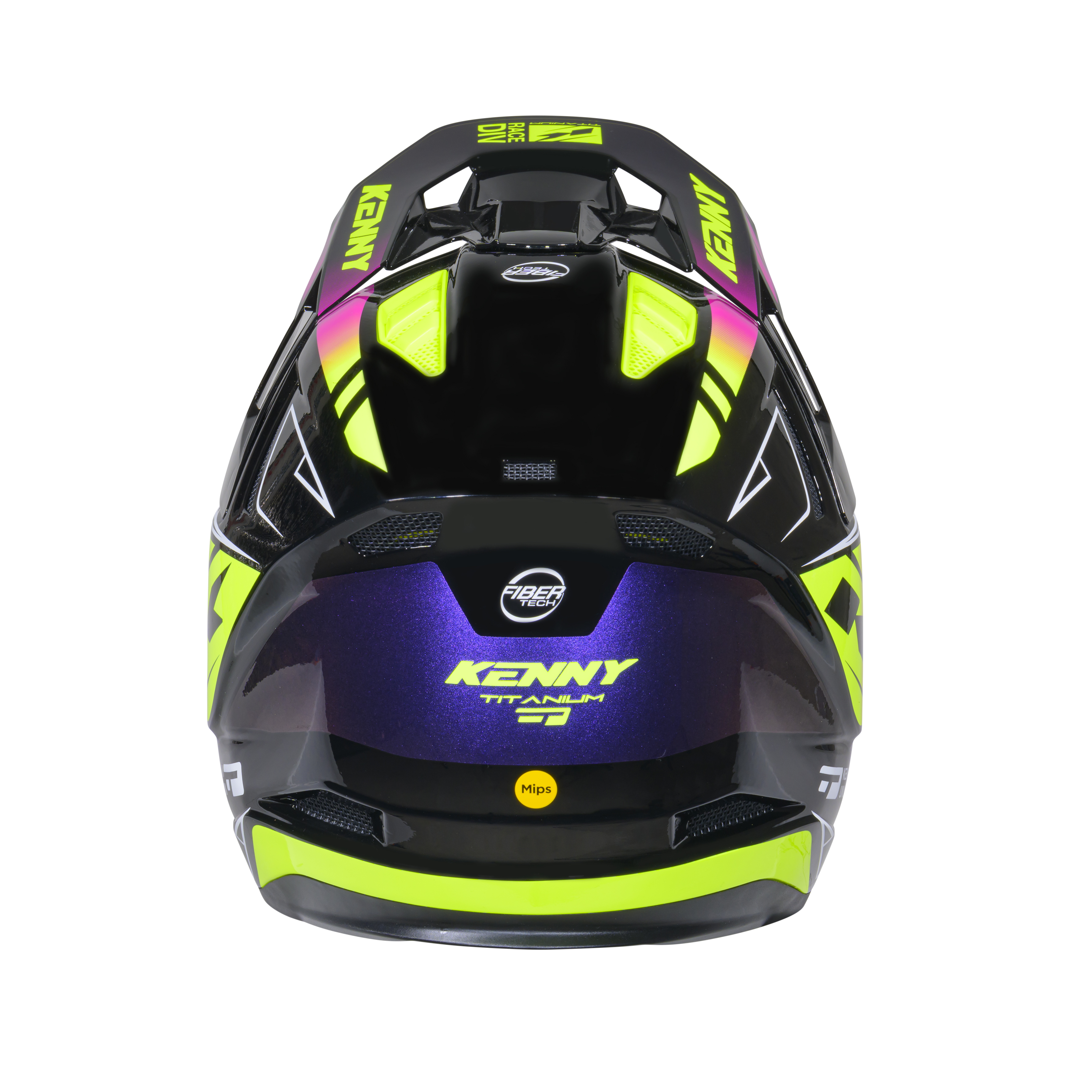 KENNY TITANIUM GRAPHIC HELMET GRADIENT PURPLE - 3