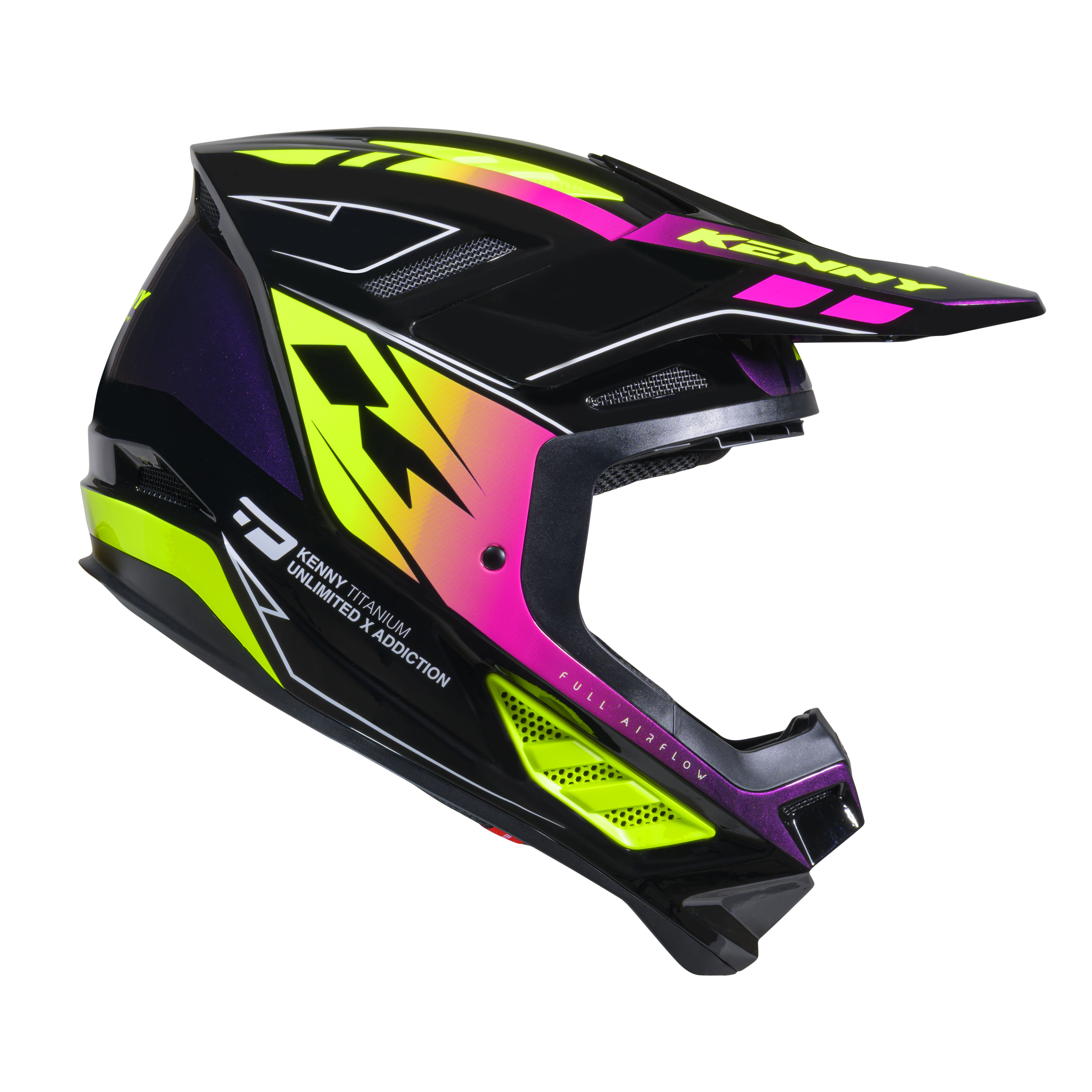 KENNY TITANIUM GRAPHIC HELMET GRADIENT PURPLE - 2