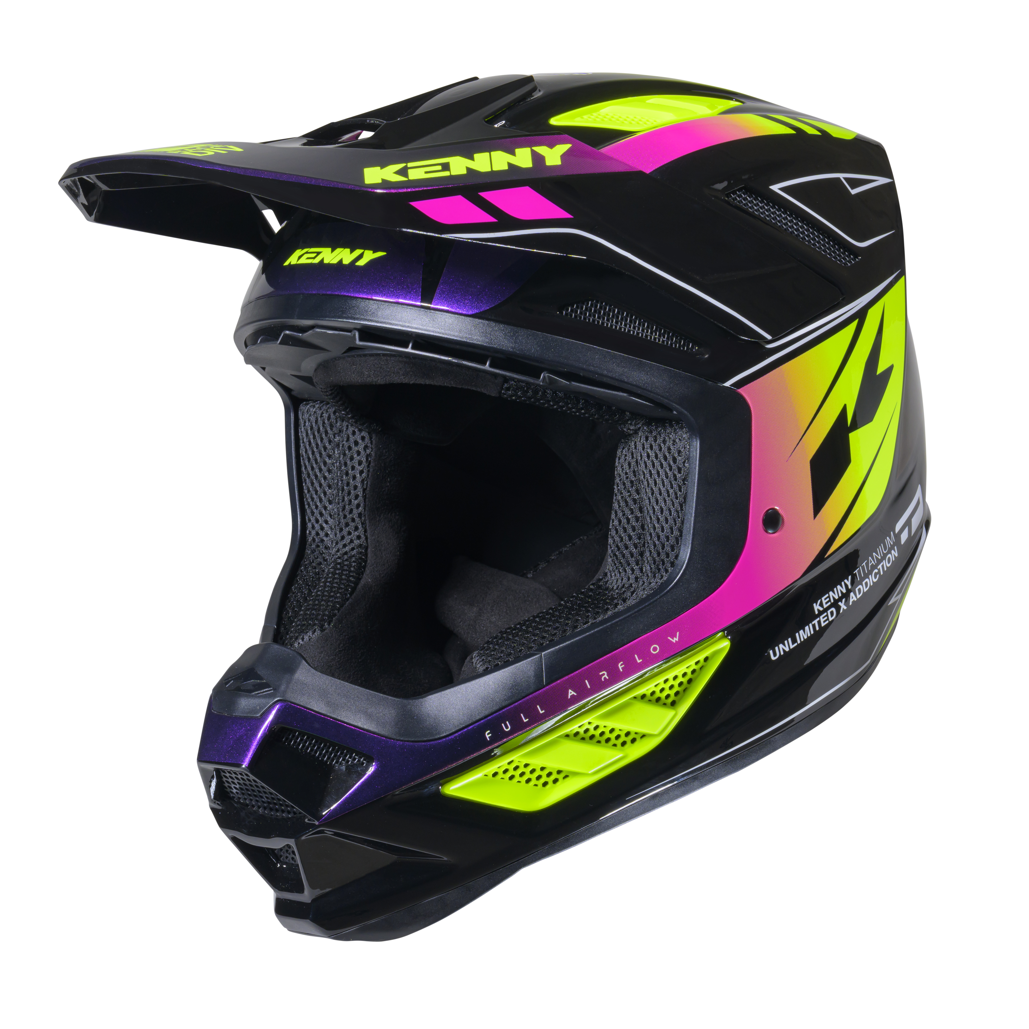 KENNY TITANIUM GRAPHIC HELMET GRADIENT PURPLE