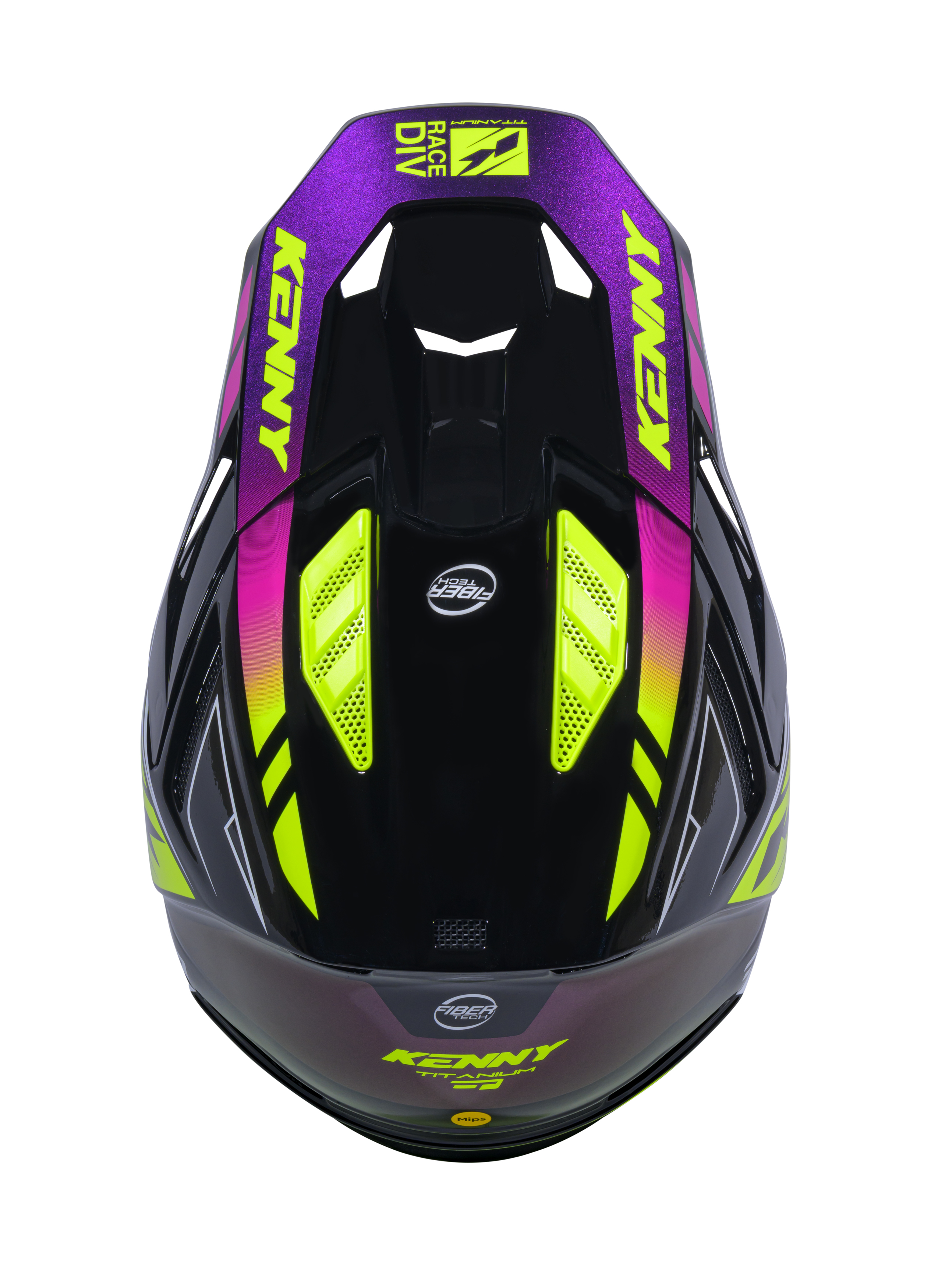 KENNY TITANIUM GRAPHIC HELMET GRADIENT PURPLE - 4