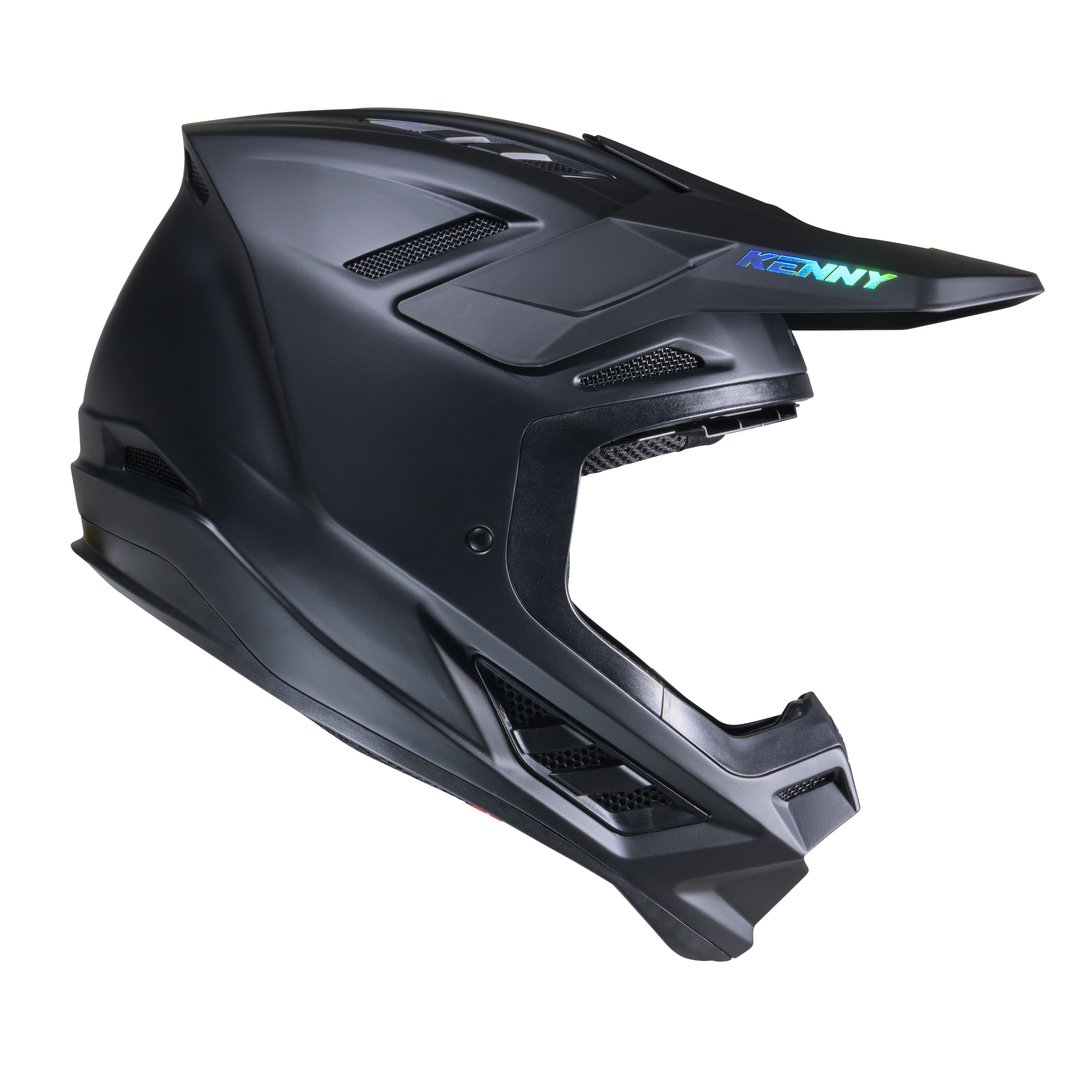 KENNY TITANIUM SOLID HELMET MATT BLACK - 2