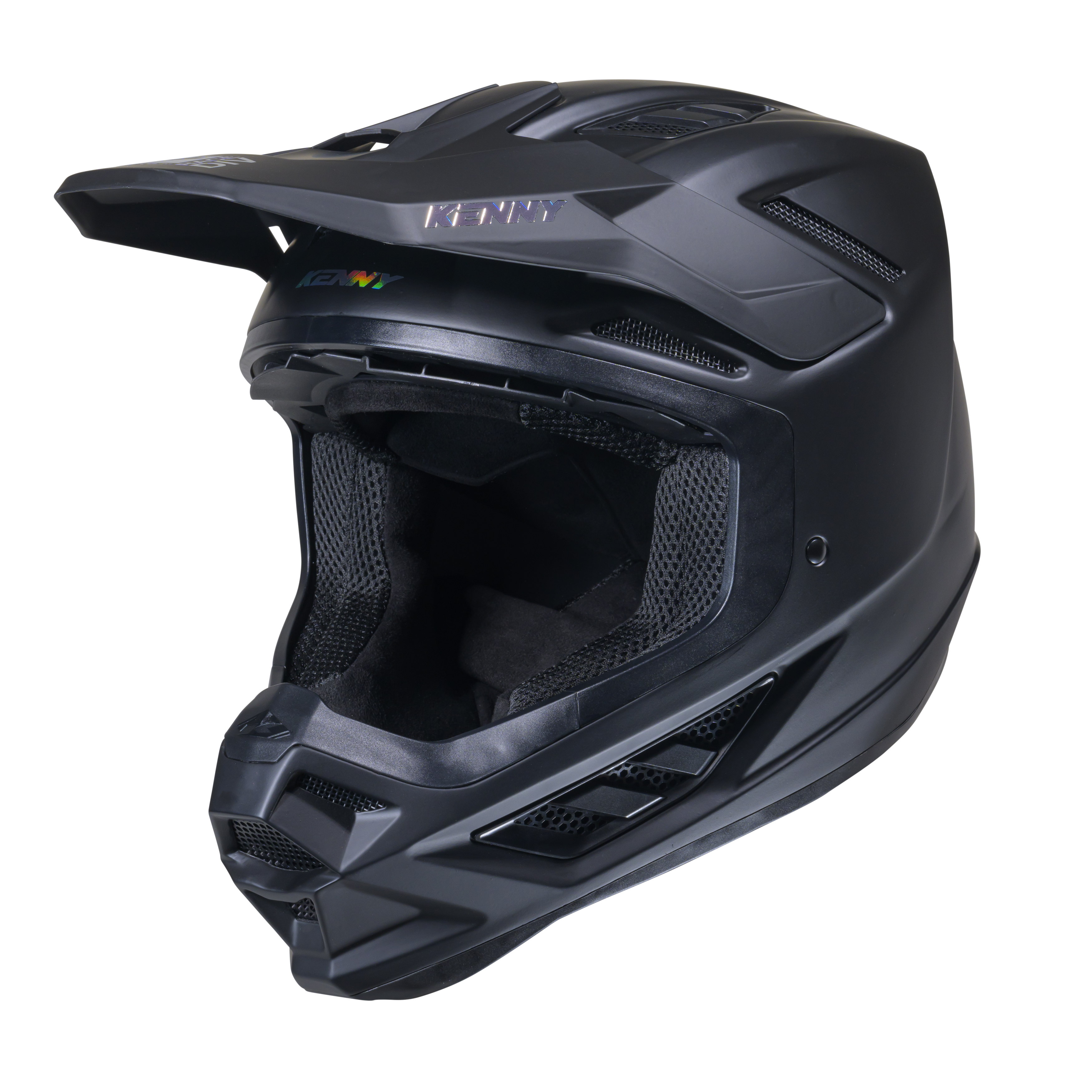 KENNY TITANIUM SOLID HELMET MATT BLACK