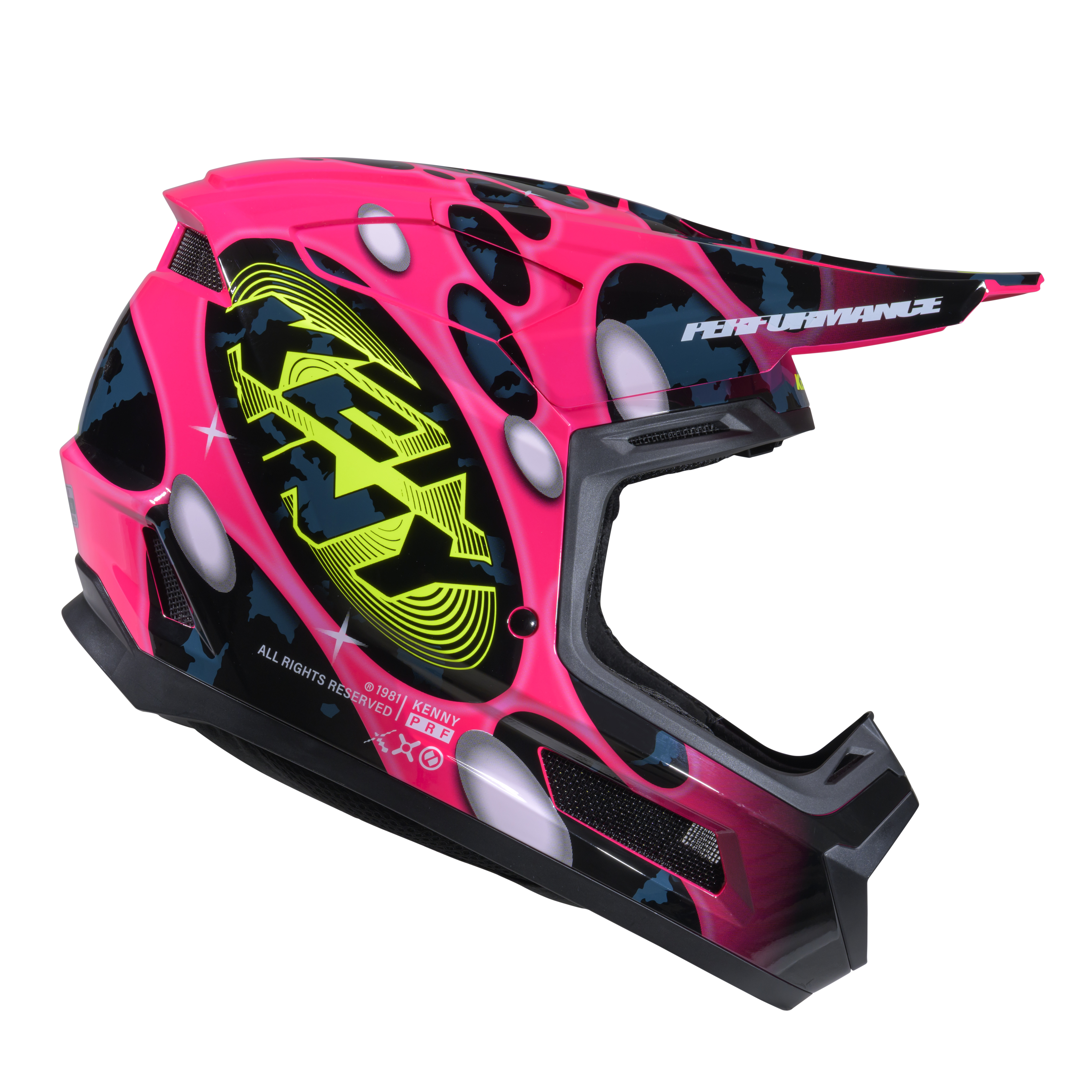 KENNY PERFORMANCE HELMET GRAPHIC + POP SYSTEM - 2
