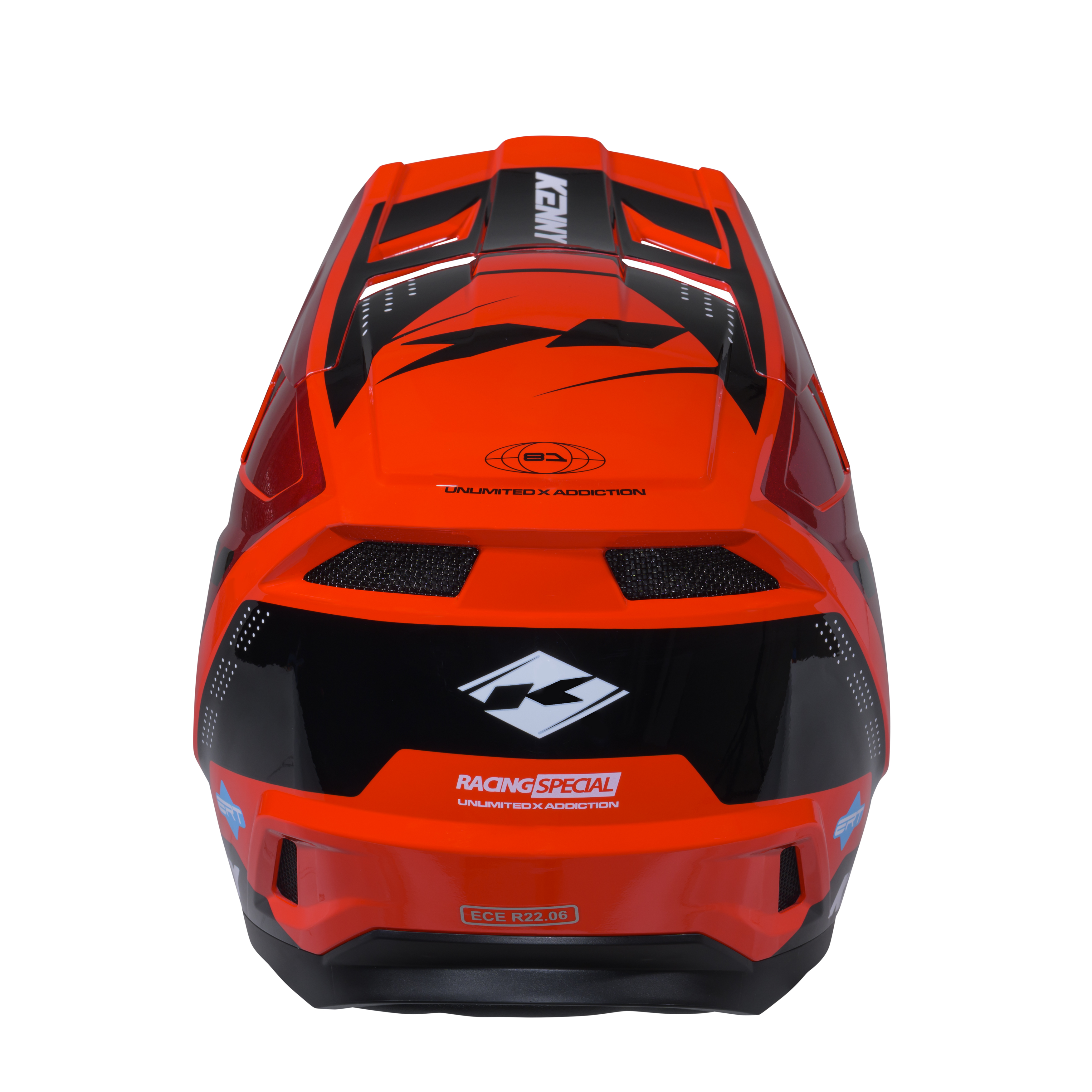 KENNY PERFORMANCE GRAPHIC HELMET RACING SPECIAL RED - 3