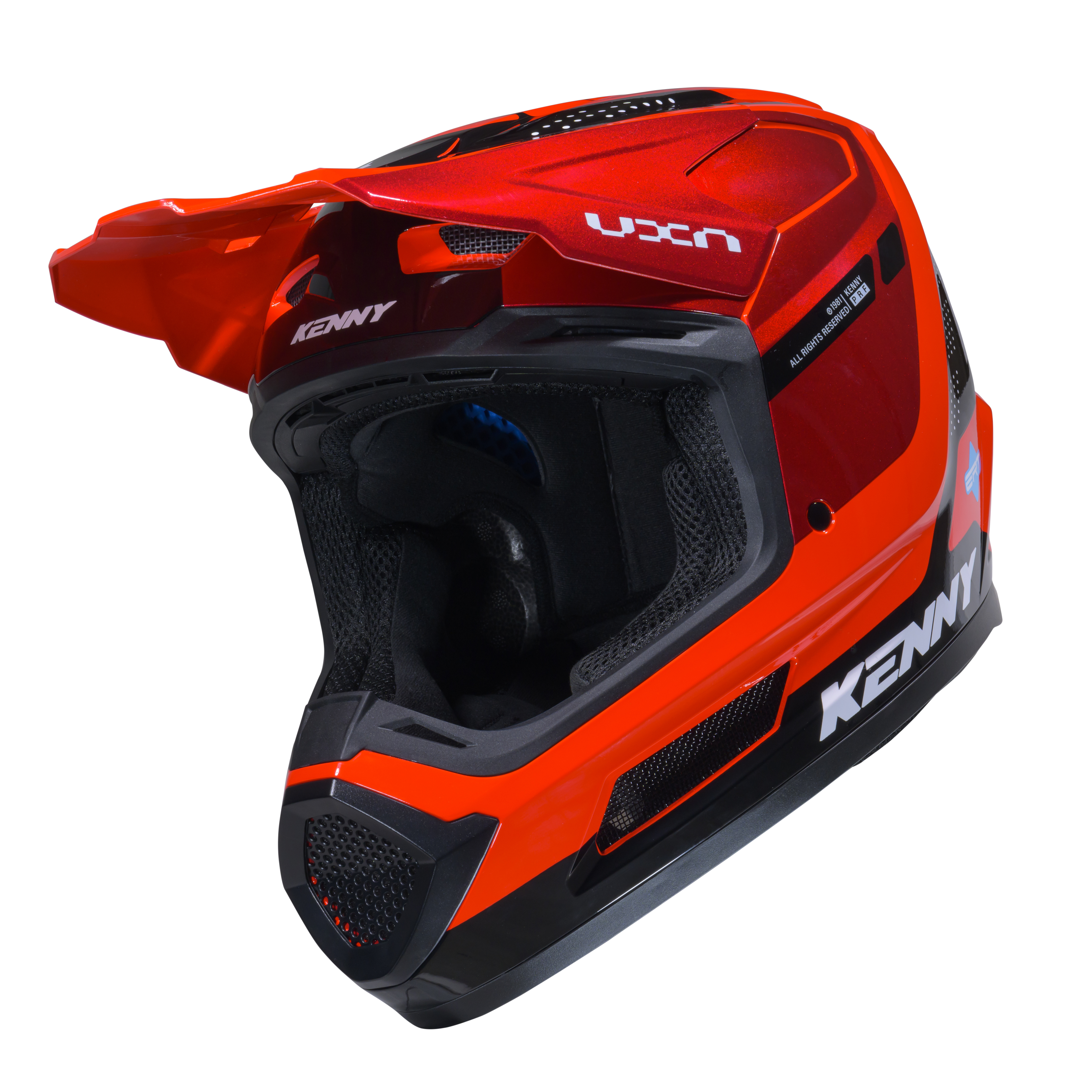 KENNY PERFORMANCE GRAPHIC HELMET RACING SPECIAL RED