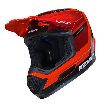 KENNY PERFORMANCE GRAPHIC HELMET RACING SPECIAL RED
