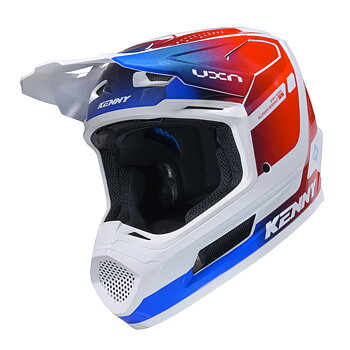 KENNY PERFORMANCE GRAPHIC HELMET RED BLUE RACING SPE