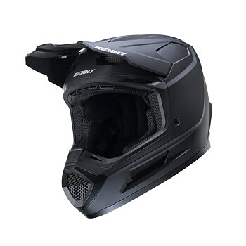 KENNY PERFORMANCE HELMET SOLID BLACK MATT