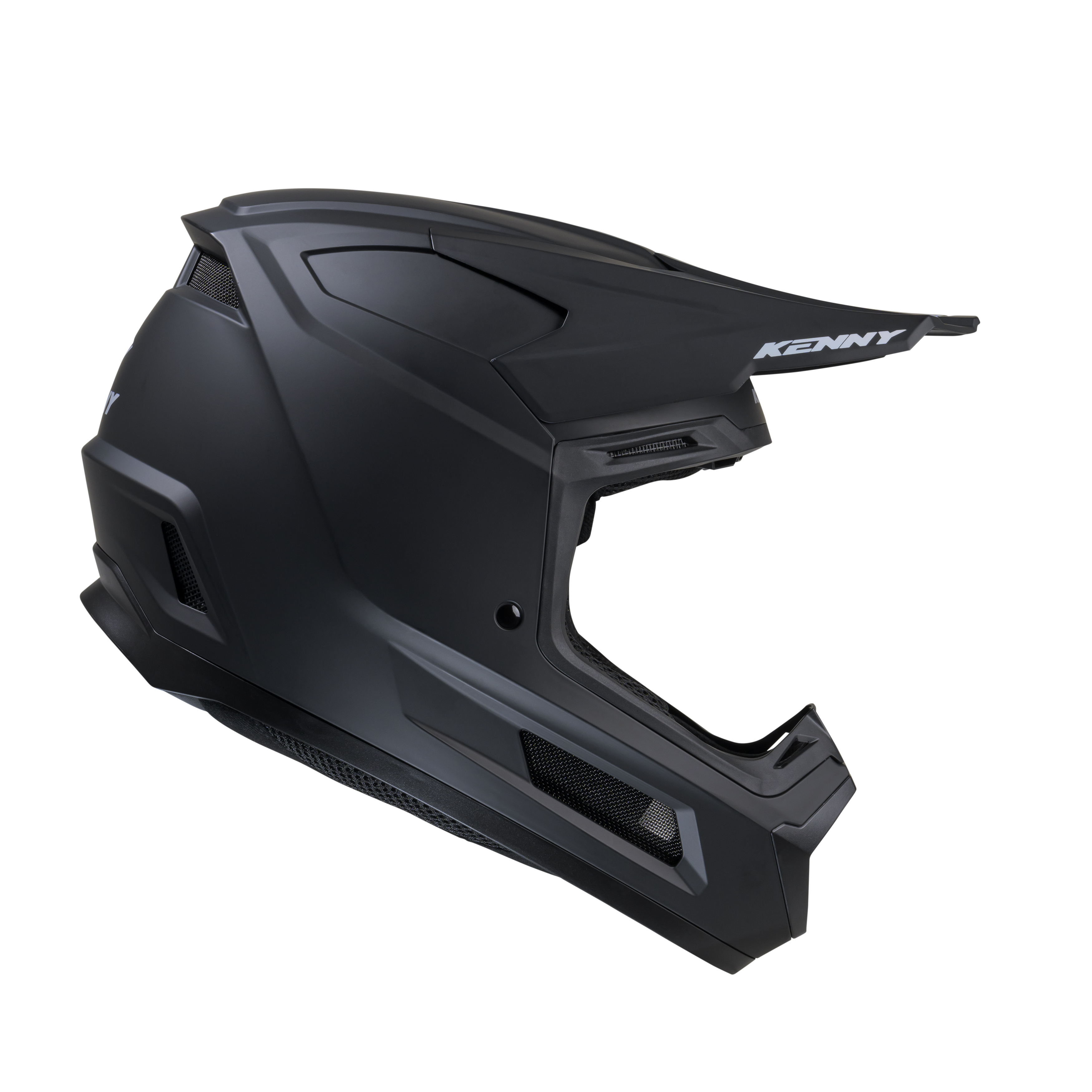 KENNY PERFORMANCE HELMET SOLID BLACK MATT - 2