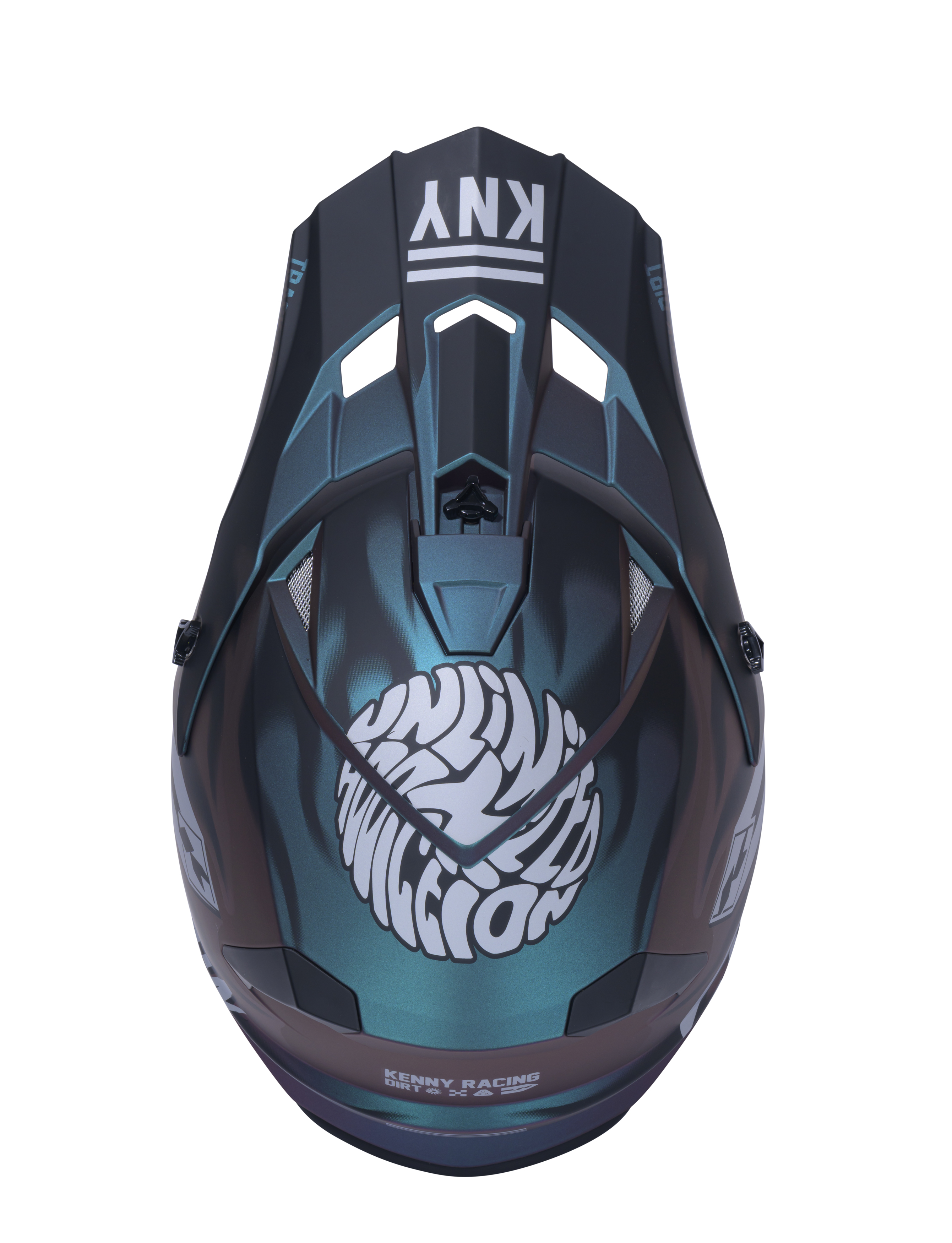 KENNY TRACK HELMET GRAPHIC + DIRT - 3