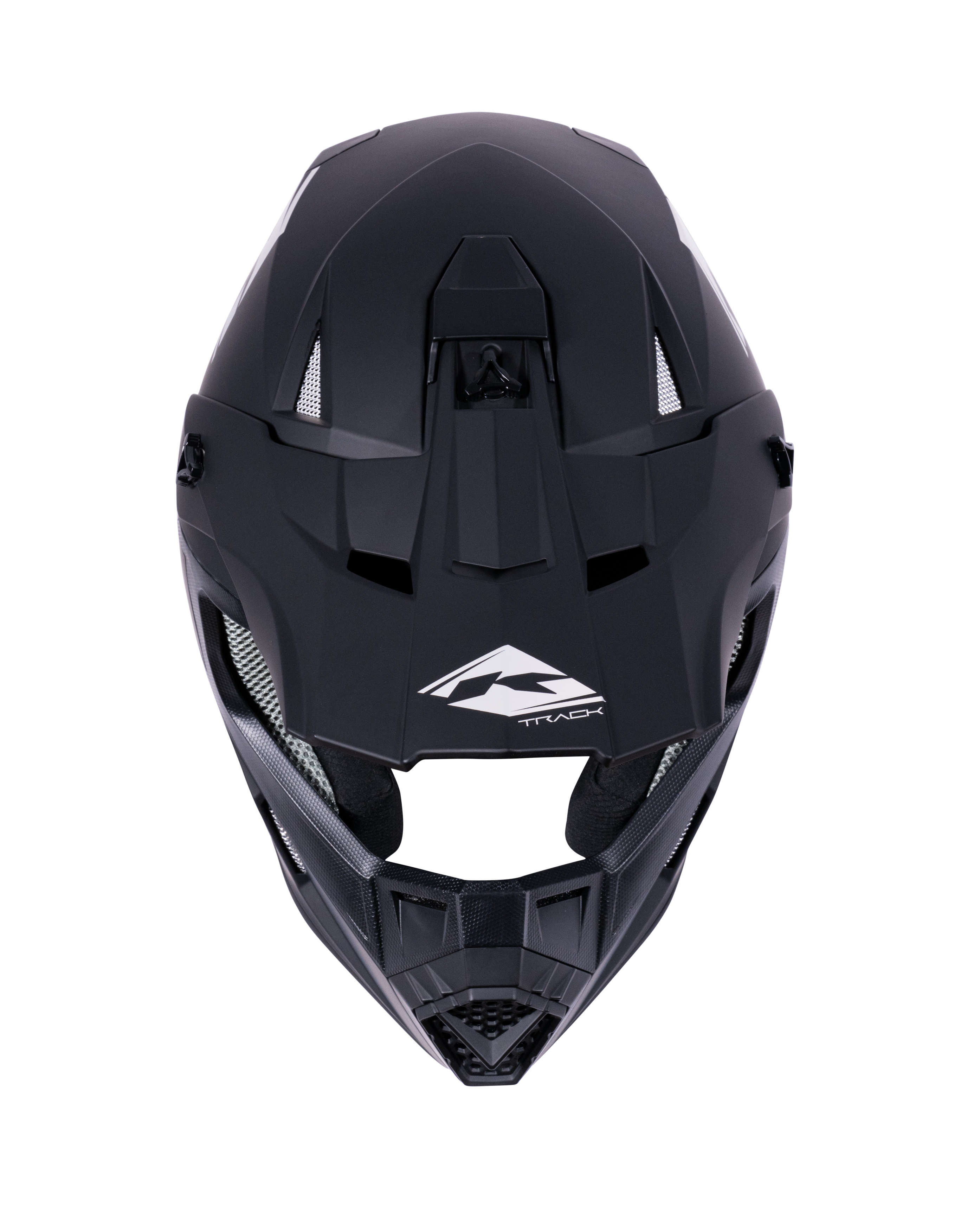 KENNY TRACK SOLID HELMET MATT BLACK HOLOGRAPHIC - 3