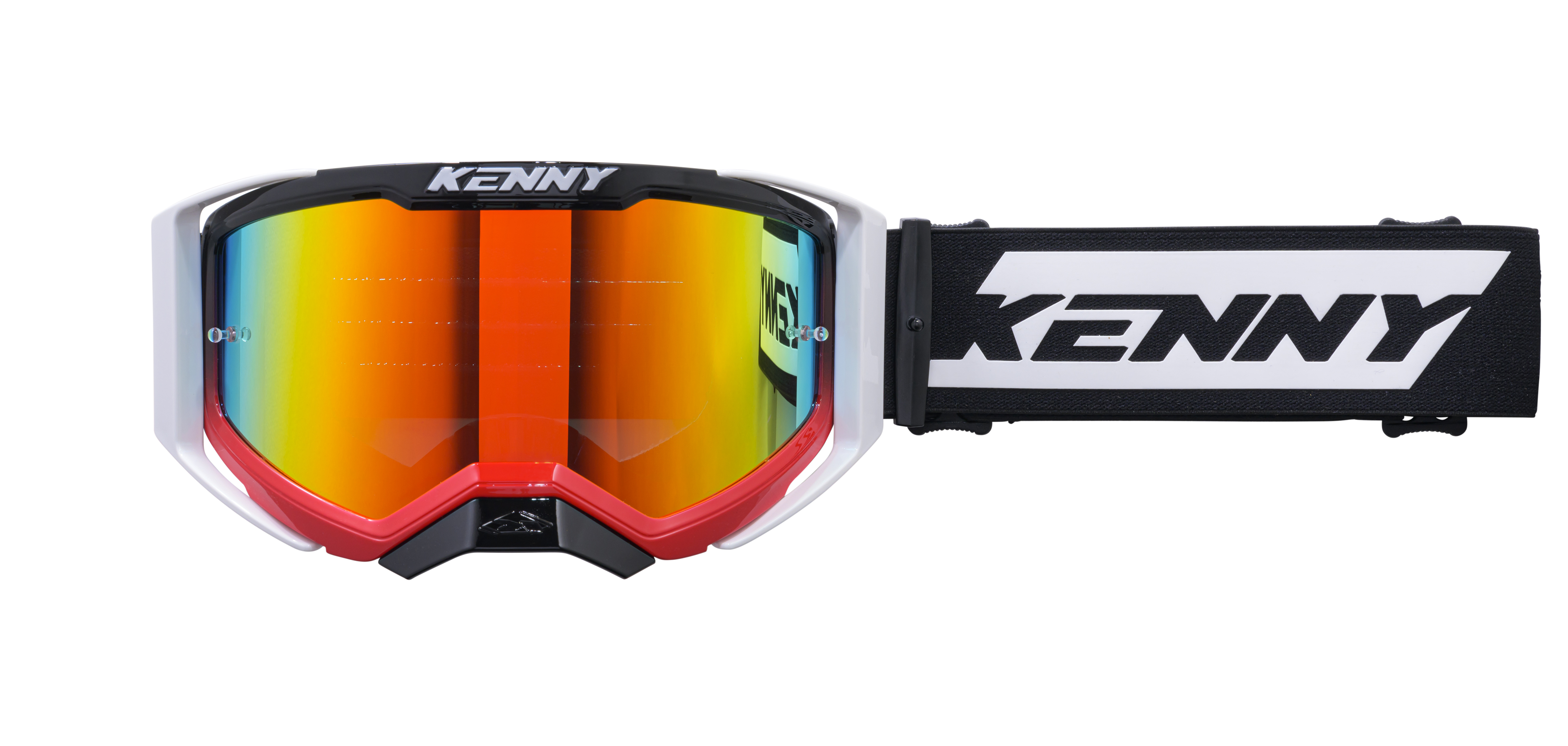 KENNY PERFORMANCE GOOGLES EVO 2 RED WHITE