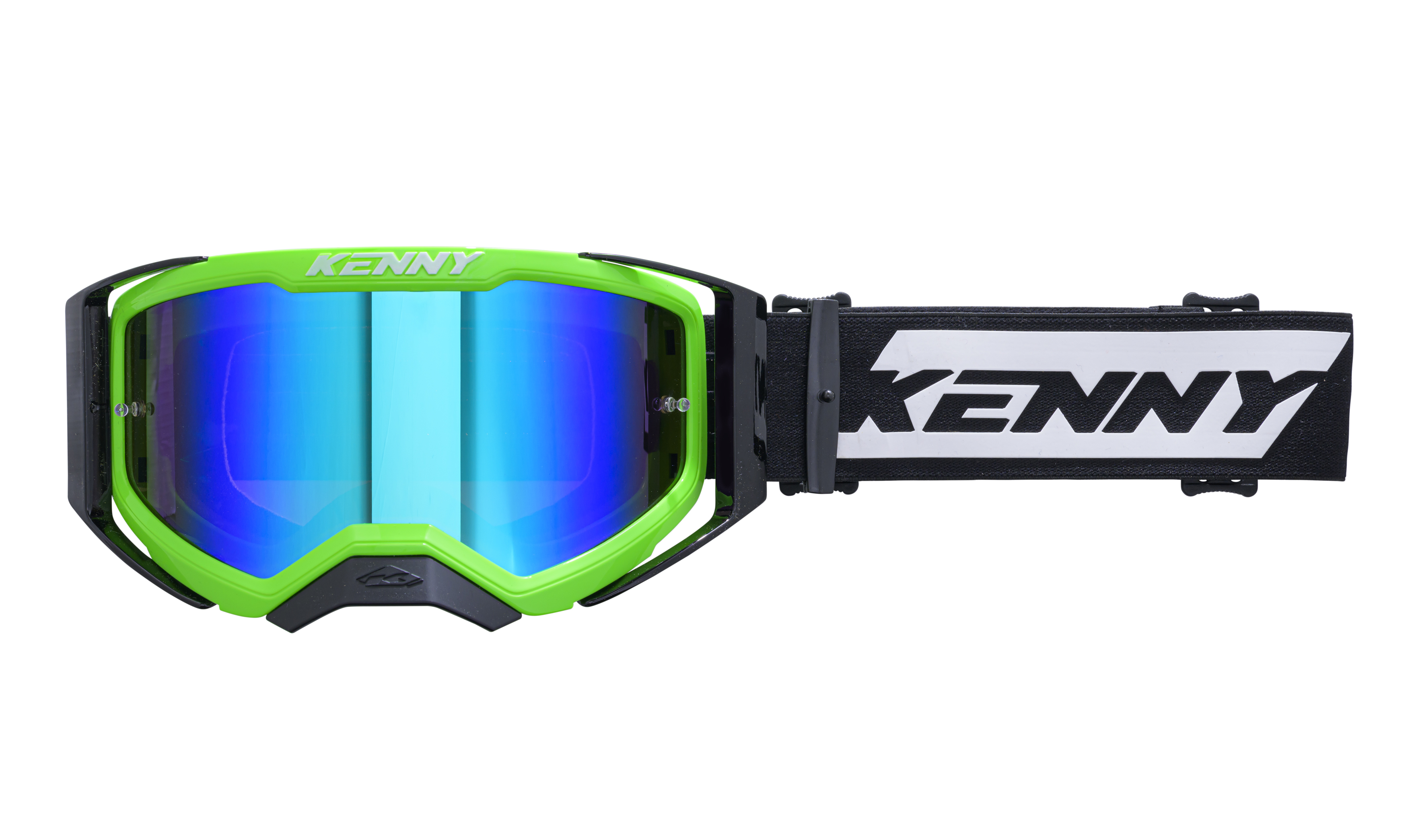KENNY PERFORMANCE GOOGLES EVO 2 NEON GREEN
