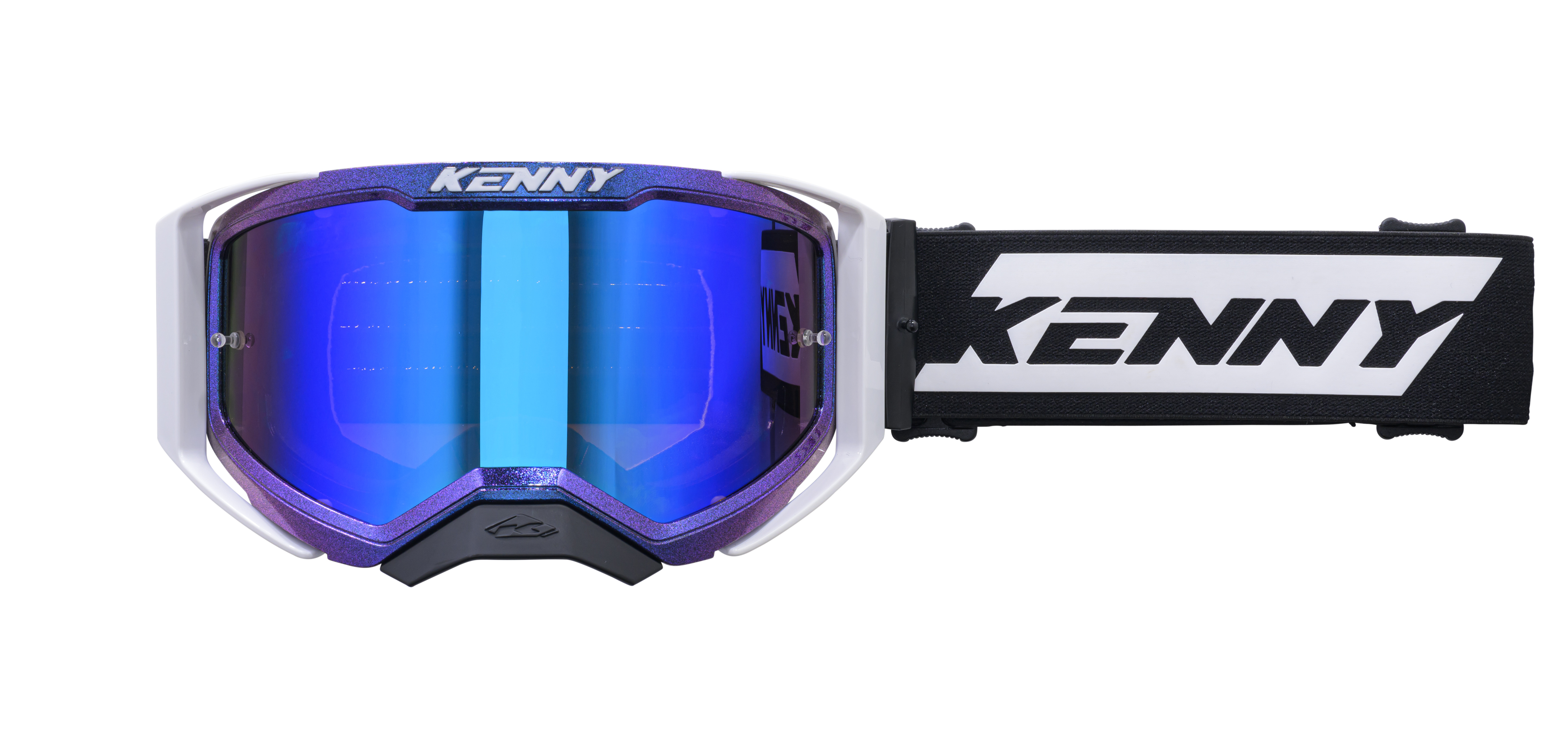KENNY PERFORMANCE GOOGLES EVO 2 CHAMELEON BLUE PEARL