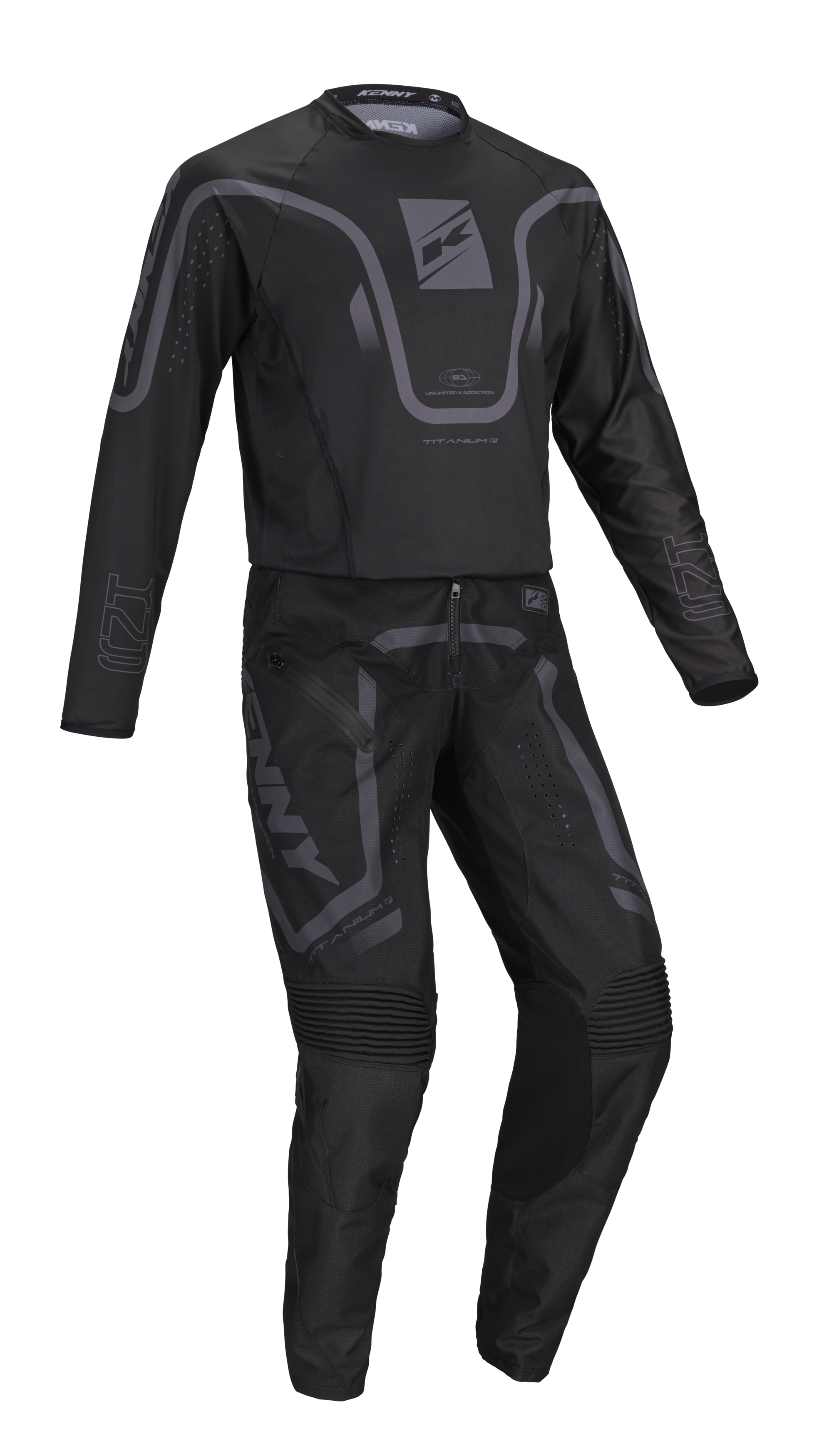 KENNY Titanium Jersey Black - 5