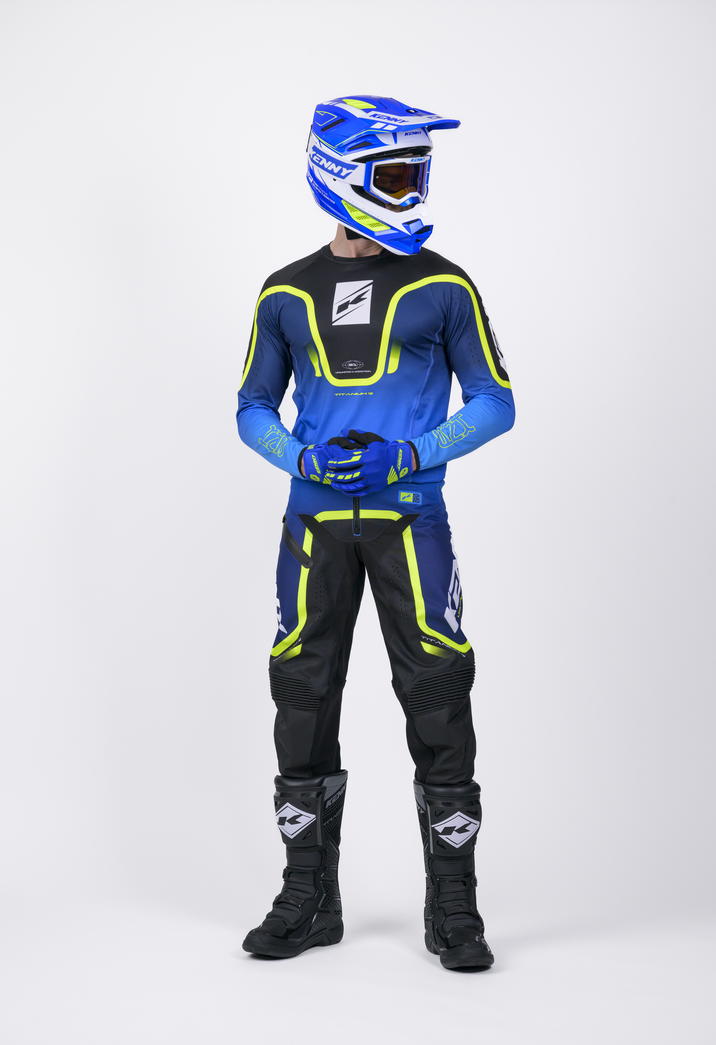 KENNY Titanium Jersey Gradient Blue - 3