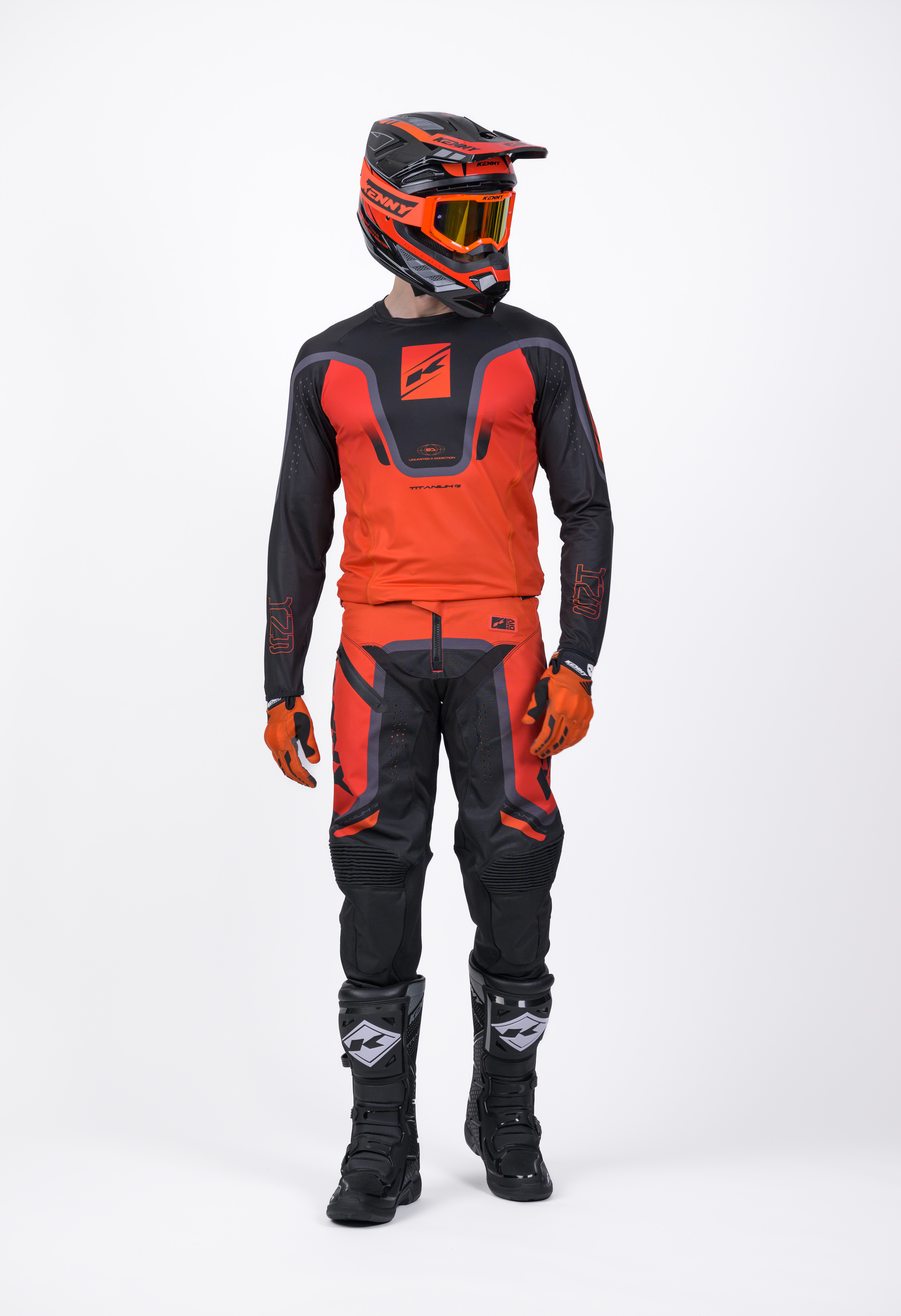 KENNY Titanium Jersey Gradient Orange - 3