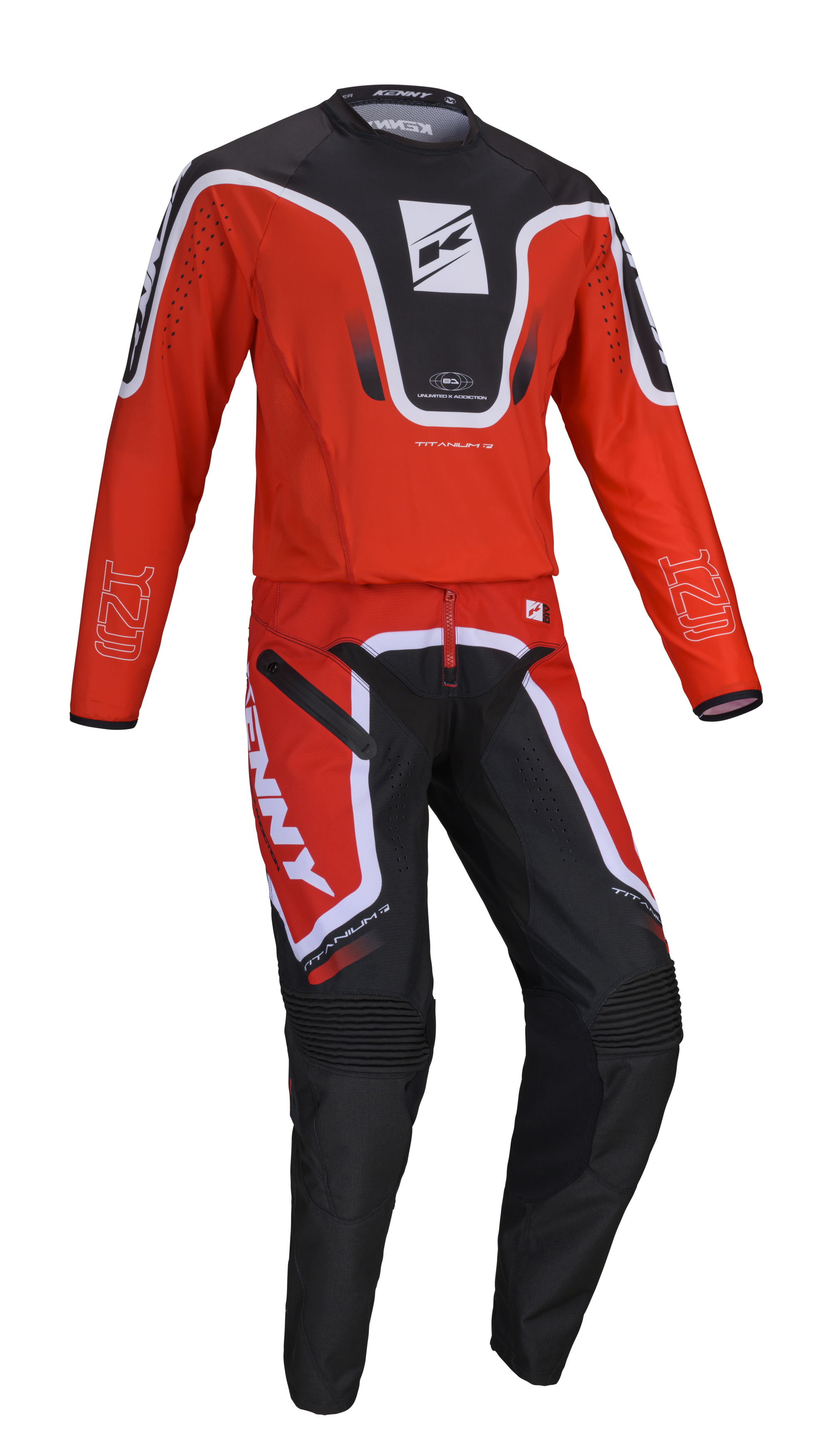 KENNY Titanium Jersey Red - 5