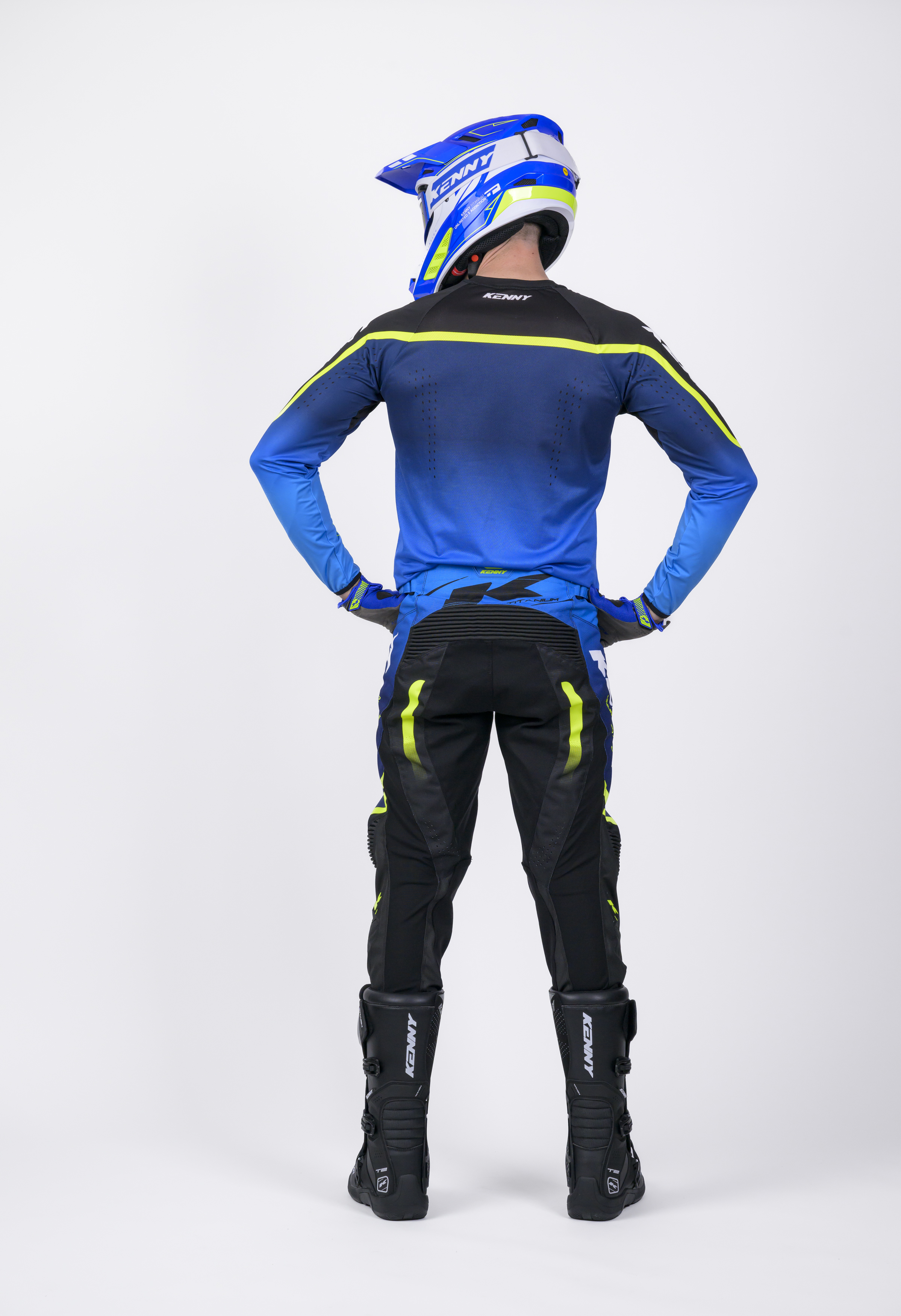 PANTALON TITANIUM GRADIENT BLUE KENNY - 4