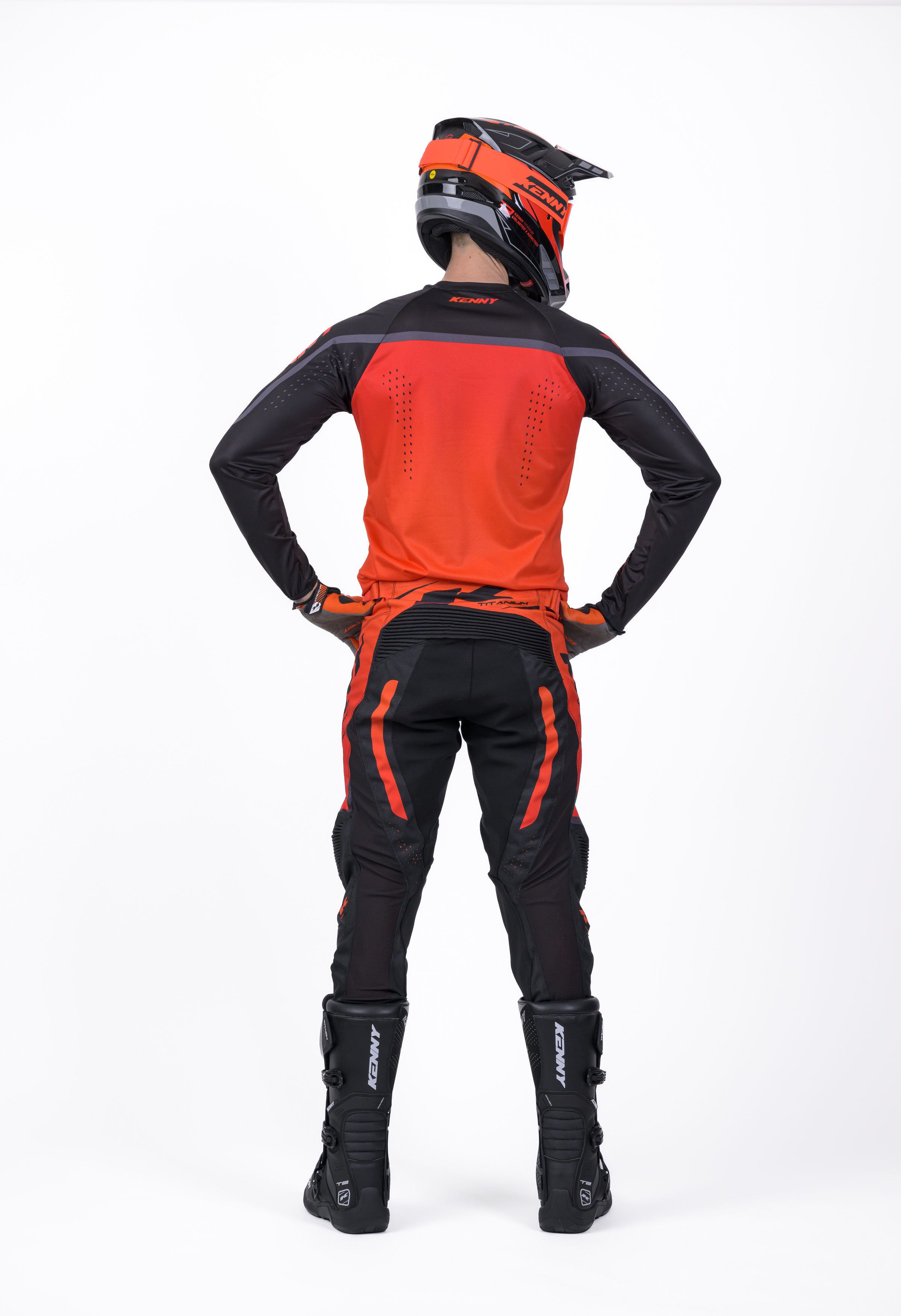 KENNY Titanium Pants Gradient Orange - 4