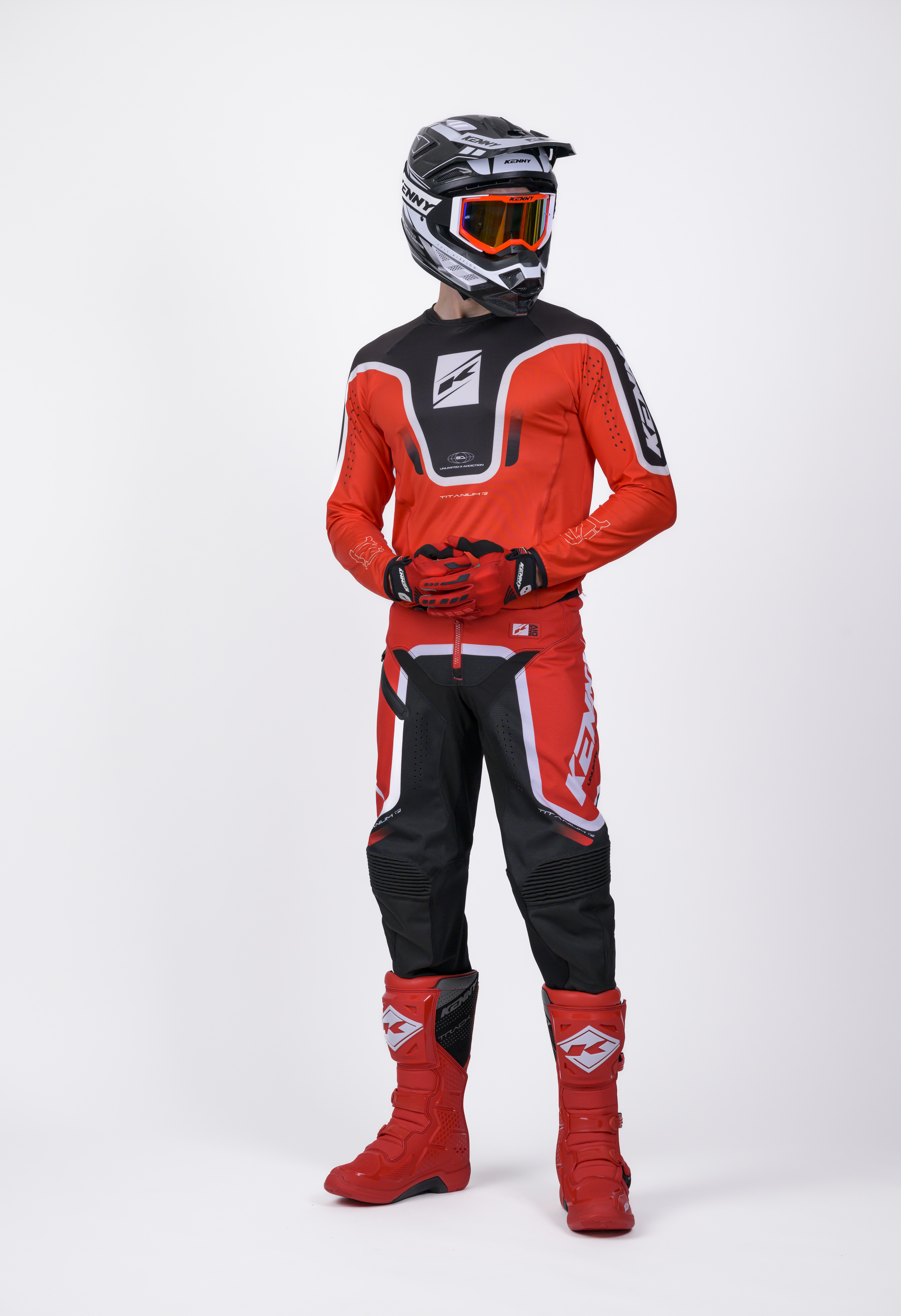 KENNY Titanium Pants Red - 3