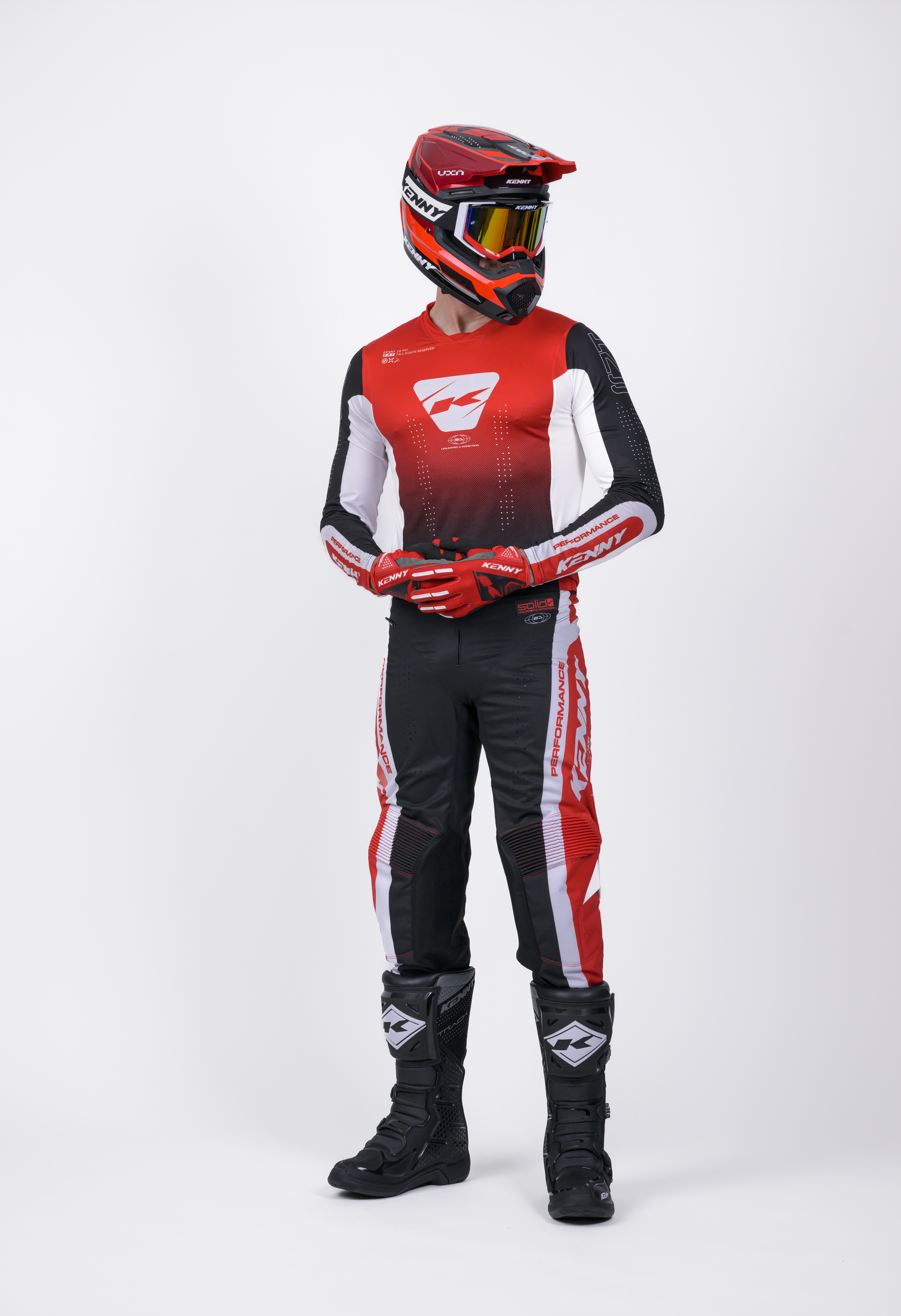 KENNY Performance Jersey Red - 3
