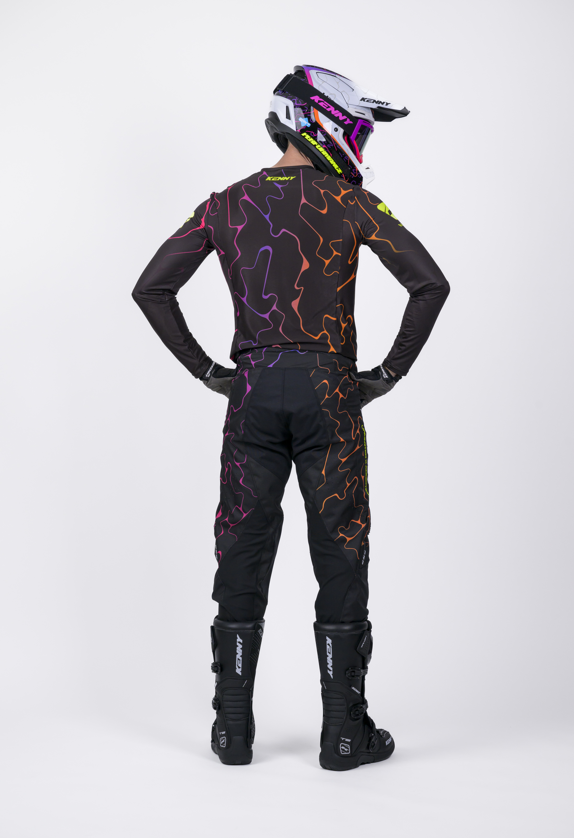 KENNY Performance Jersey Wave Black - 4