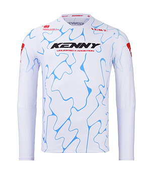 KENNY Performance Jersey Wave White