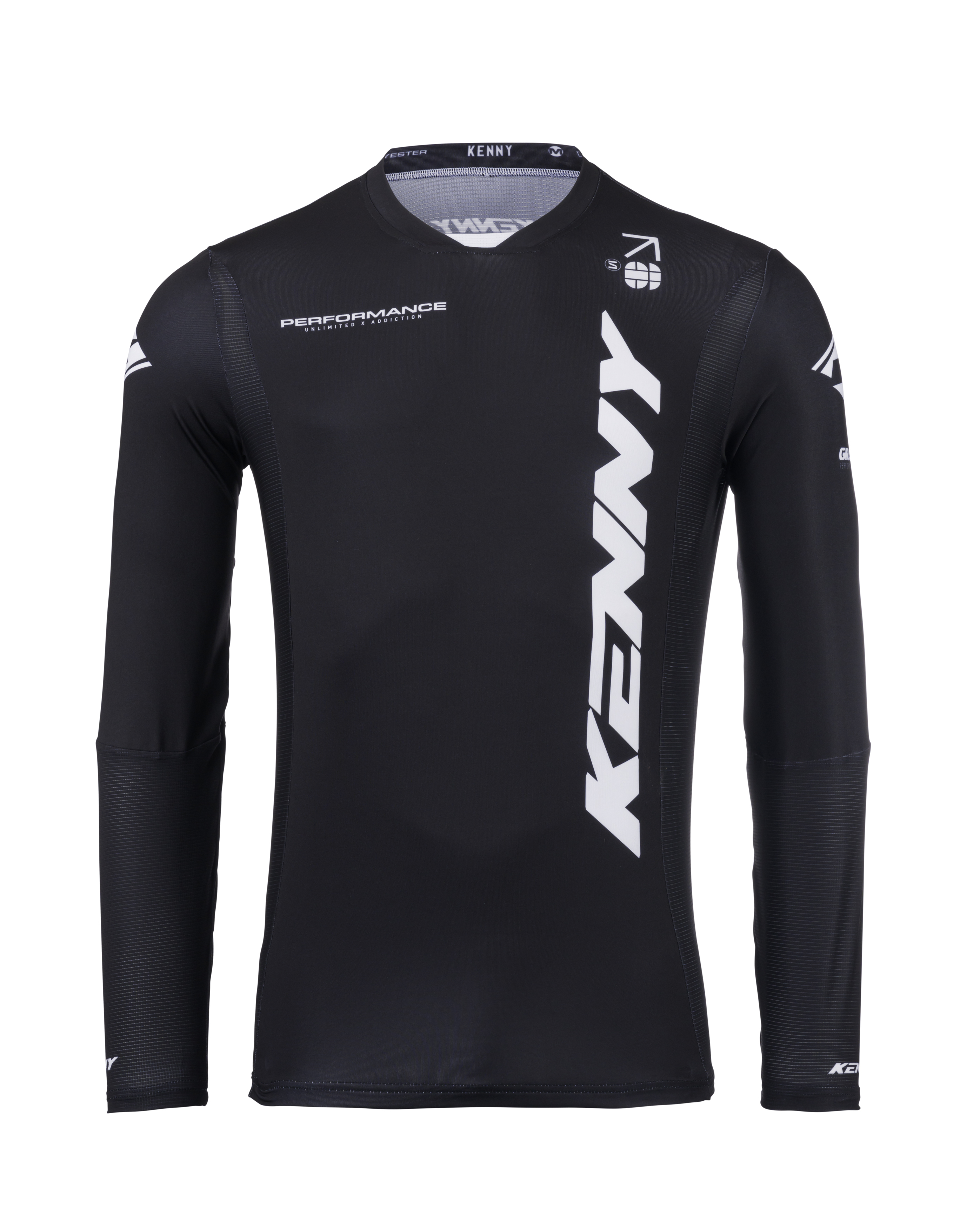 KENNY Performance MX Jersey Solid Black