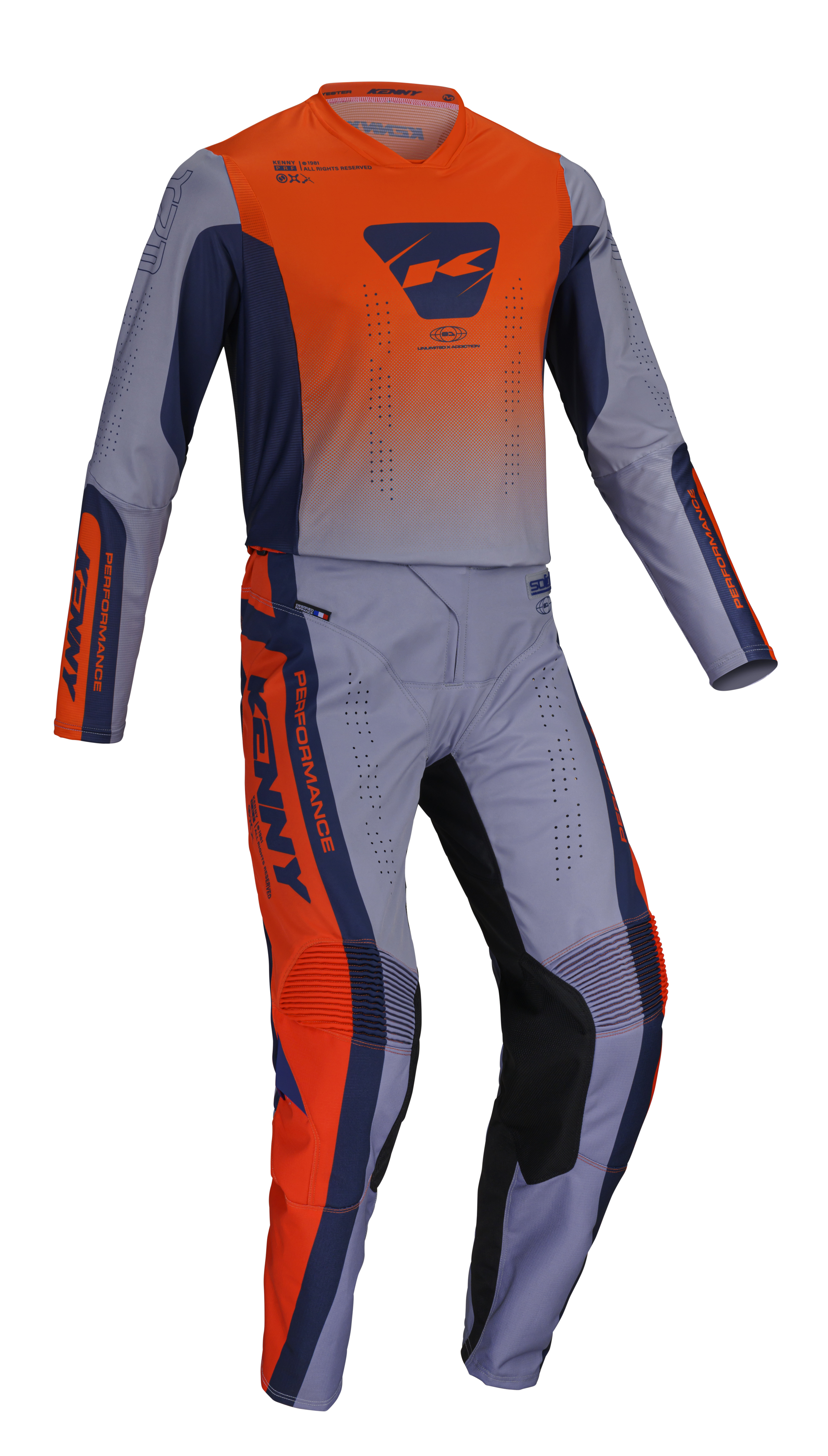PANTALON PERFORMANCE ORANGE KENNY - 5