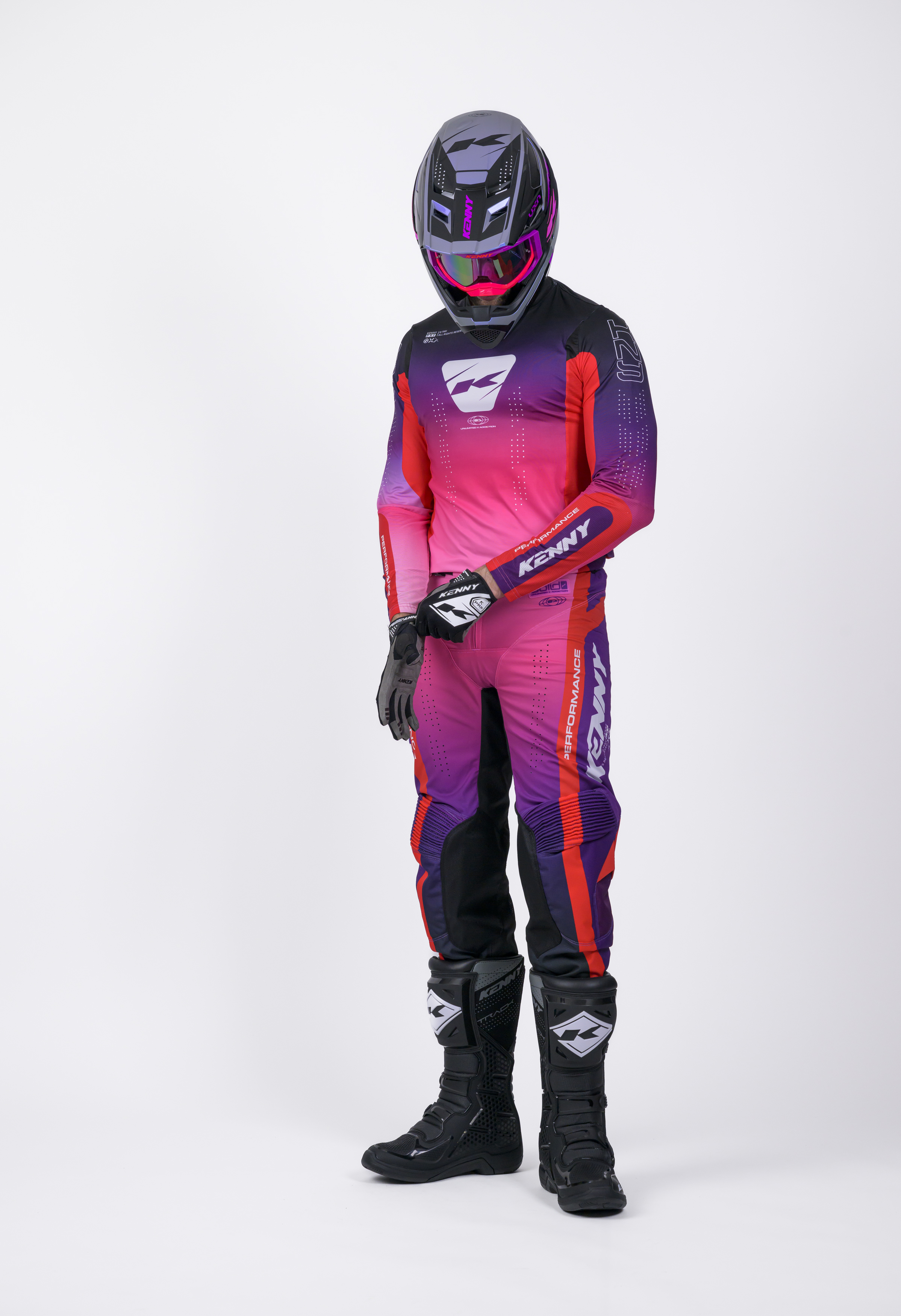 KENNY Performance Pants Purple - 3