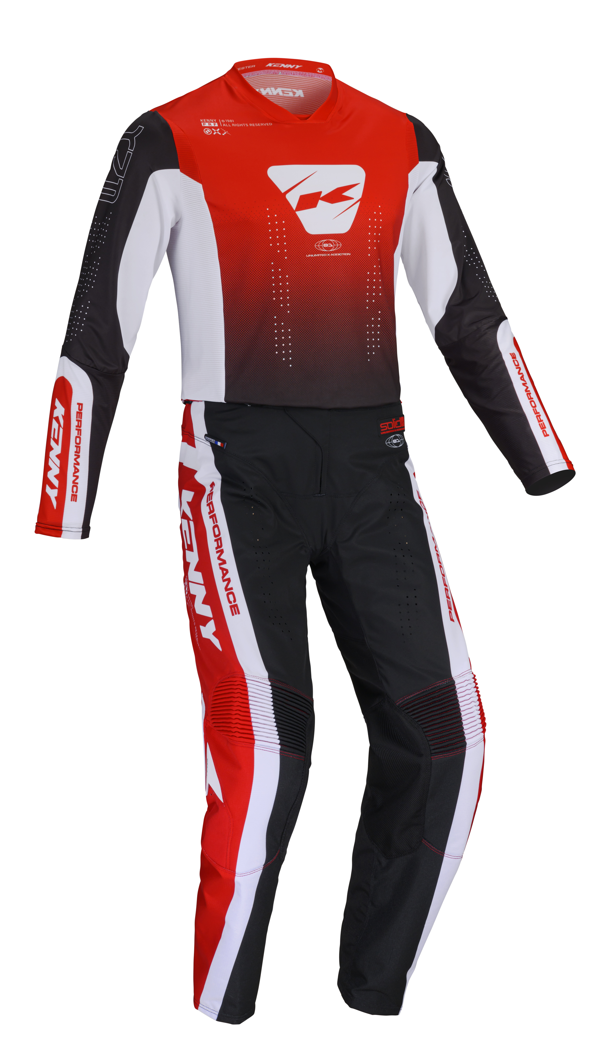 PERFORMANCE PANTS RED KENNY - 5