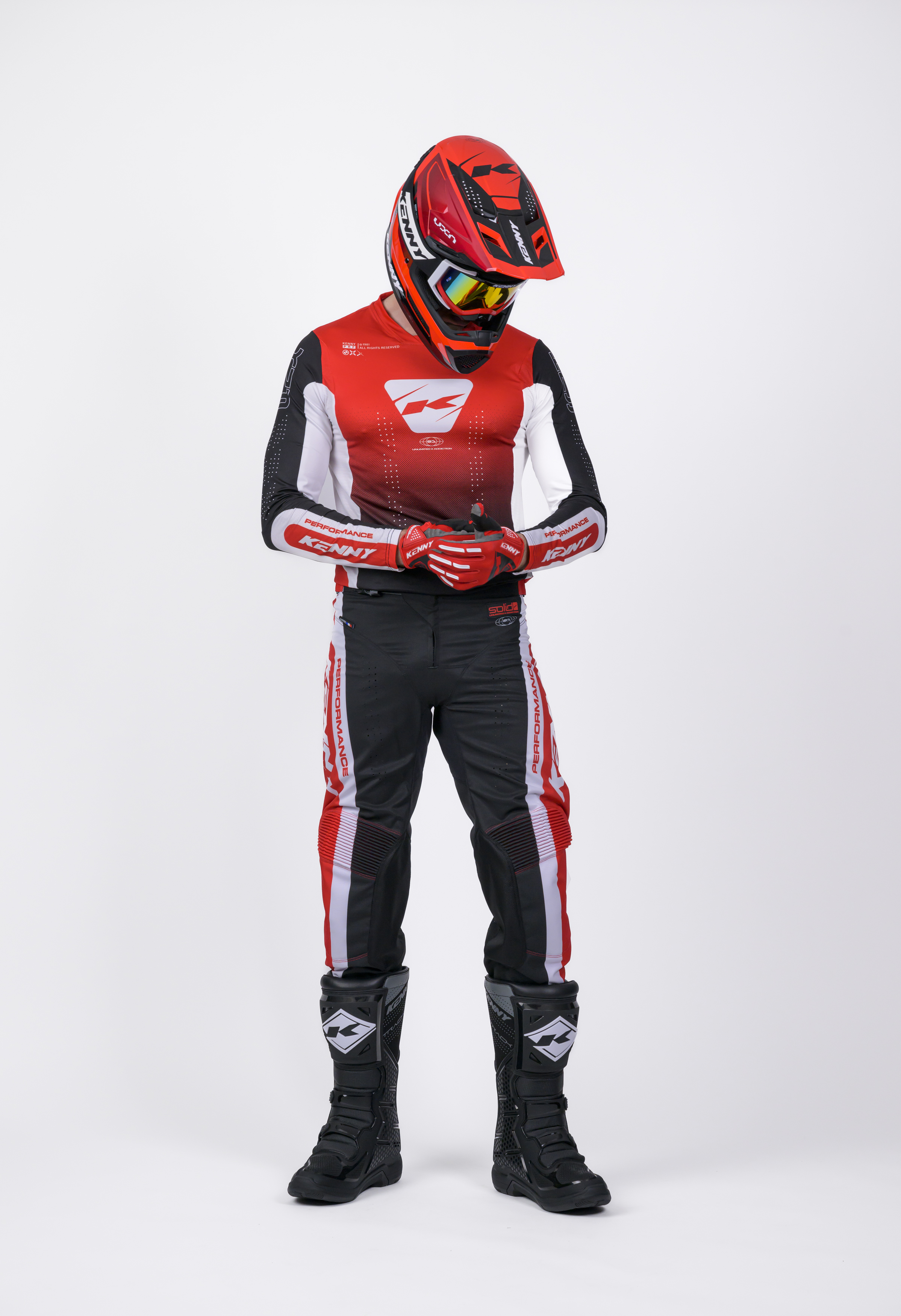 PERFORMANCE PANTS RED KENNY - 3