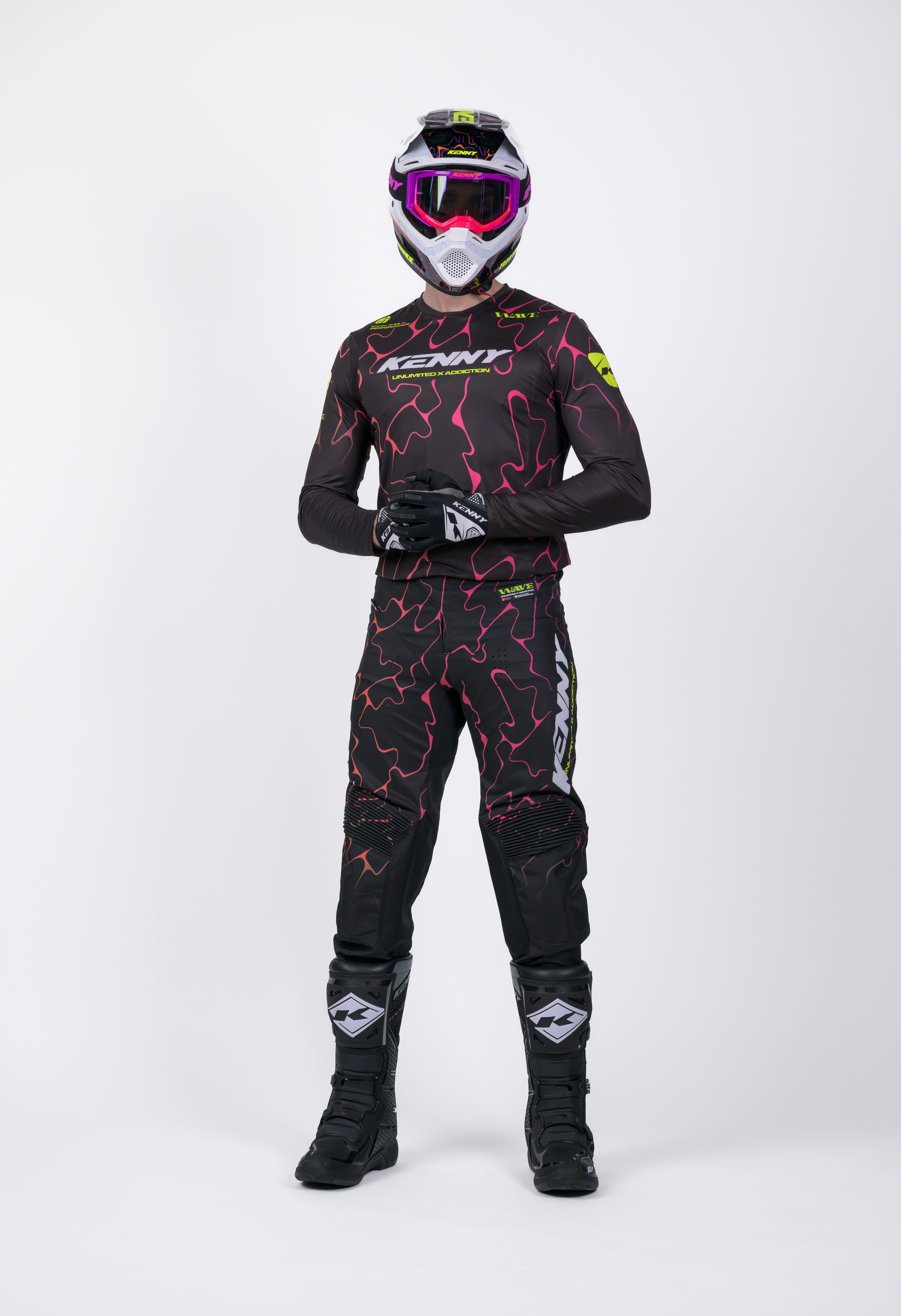 PANTALON PERFORMANCE WAVE BLACK KENNY - 3